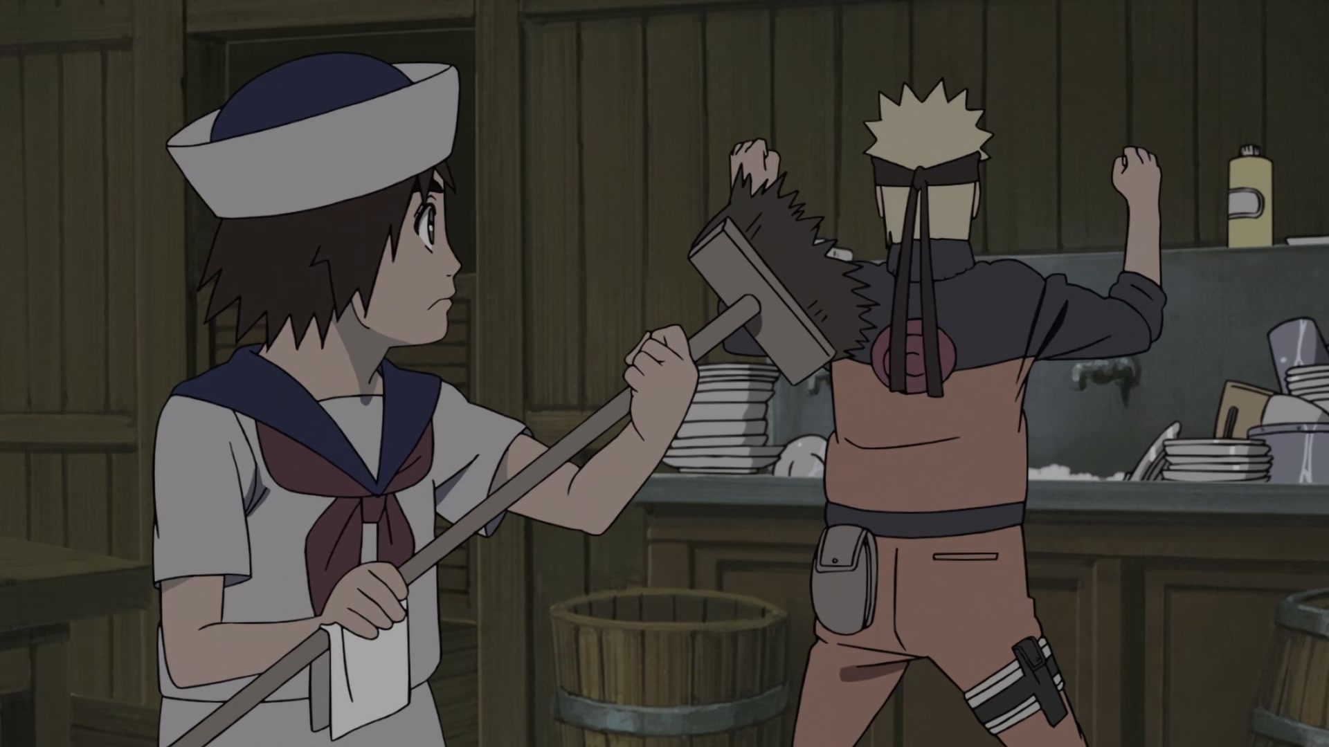 Naruto: Shippuden Ep 225: The Cursed Ghost Ship @ 00:08:12