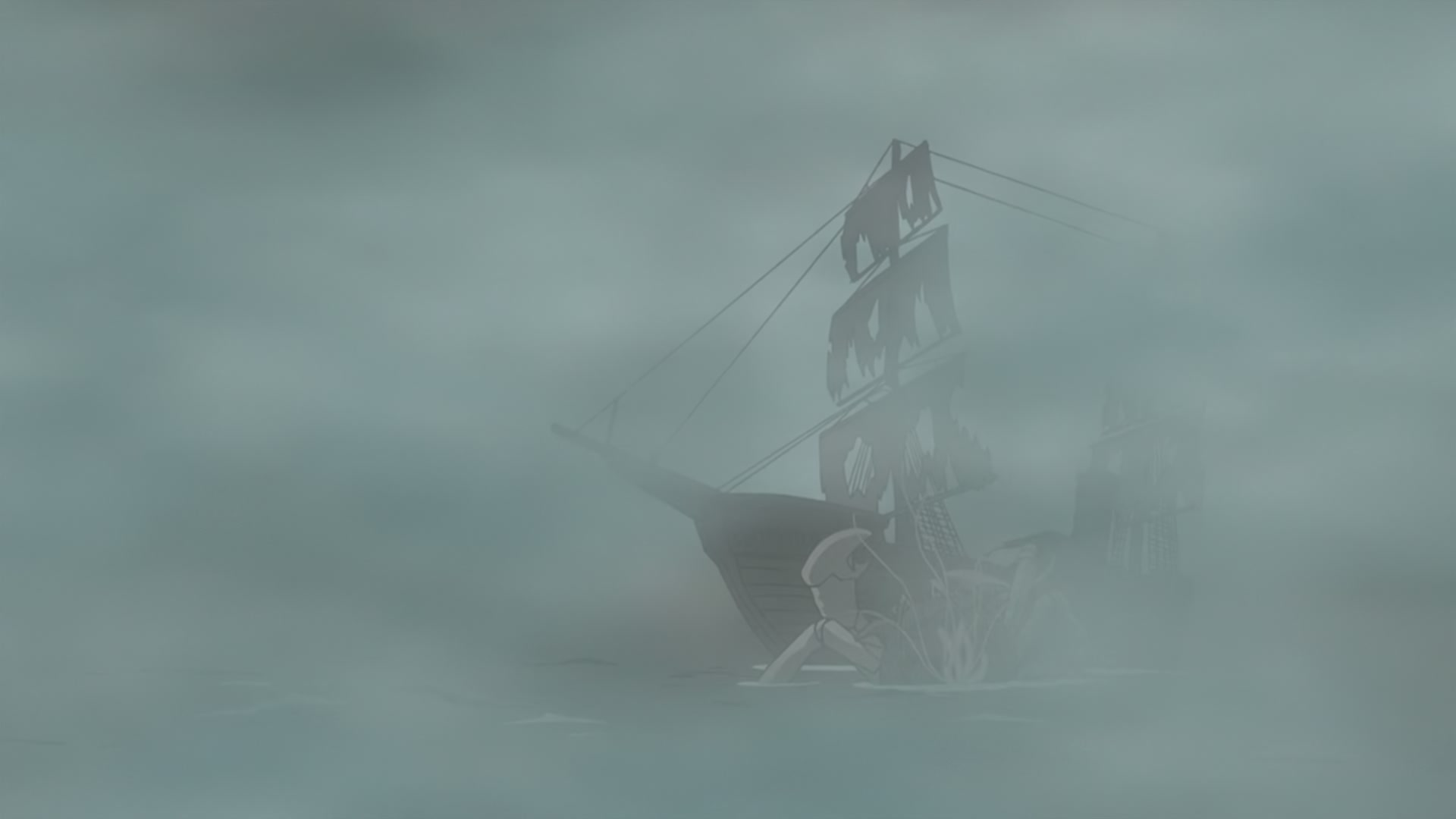Naruto: Shippuden Ep 225: The Cursed Ghost Ship @ 00:12:33