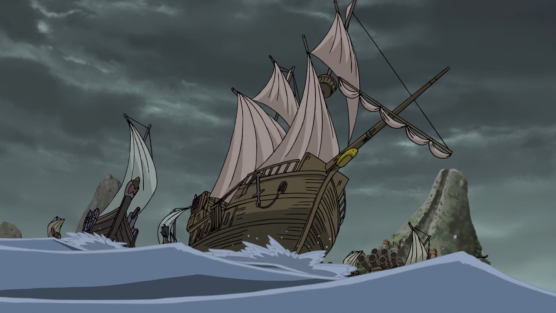 Naruto: Shippuden Ep 226: Battleship Island @ 00:07:11