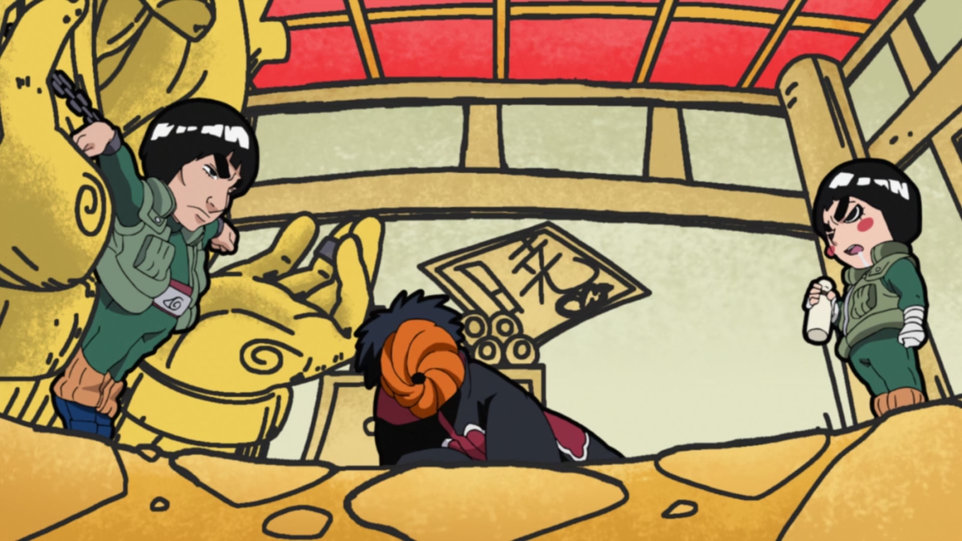 Naruto: Shippuden Ep 228: Fight! Rock Lee! @ 00:01:58