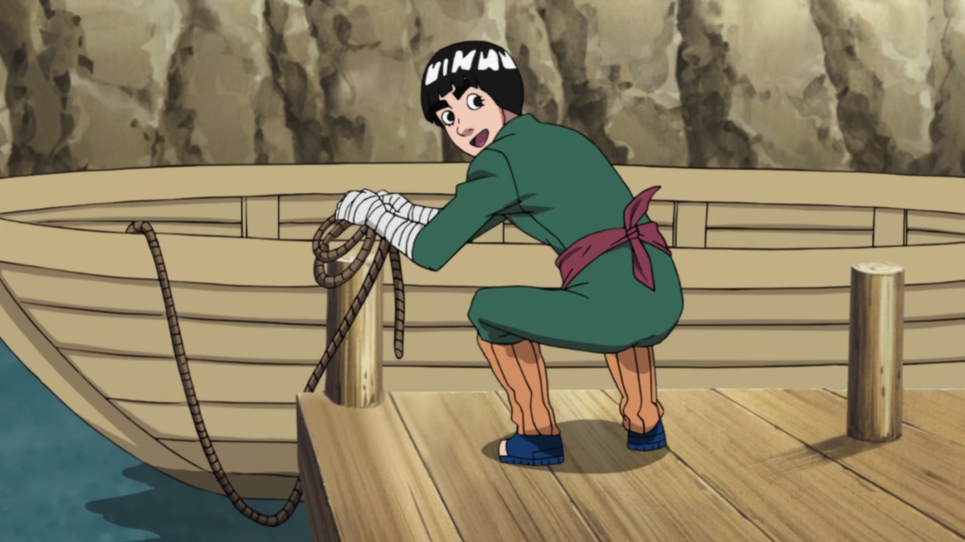 Naruto: Shippuden Ep 228: Fight! Rock Lee! @ 00:13:59