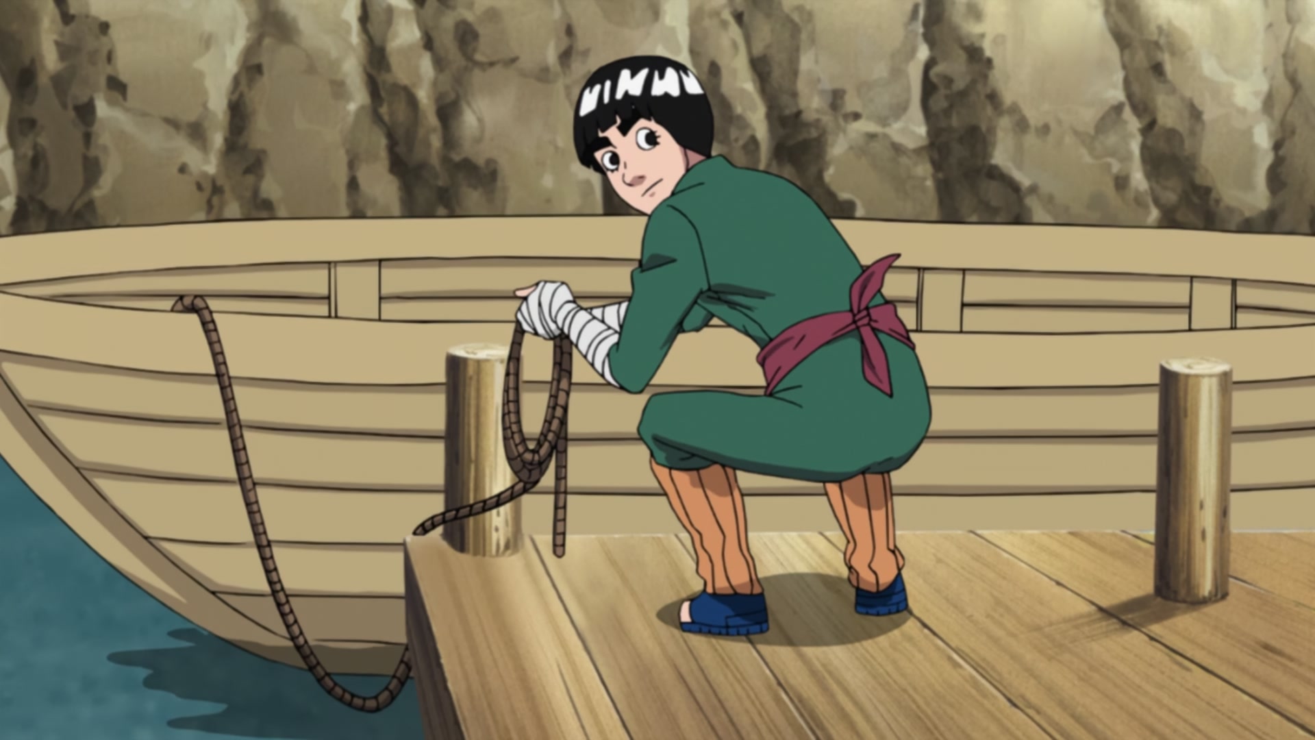 Naruto: Shippuden Ep 228: Fight! Rock Lee! @ 00:14:03