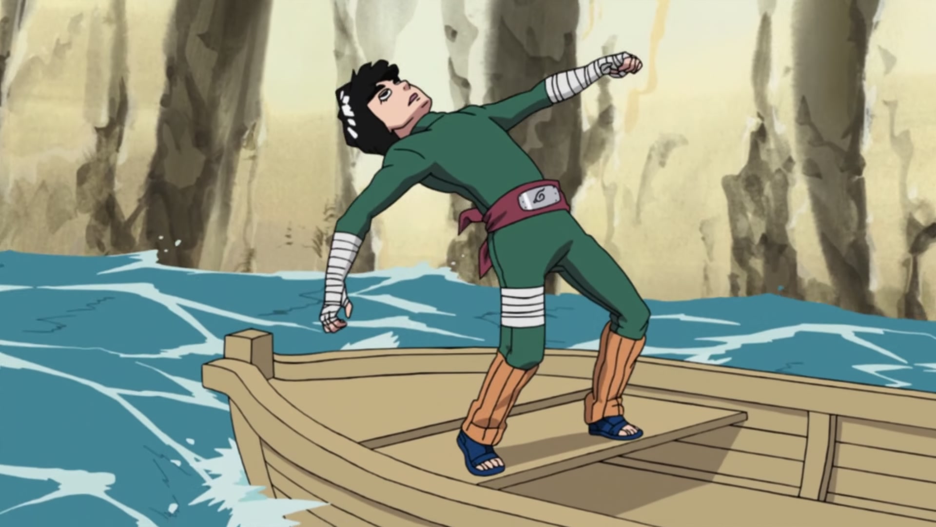 Naruto: Shippuden Ep 228: Fight! Rock Lee! @ 00:15:10