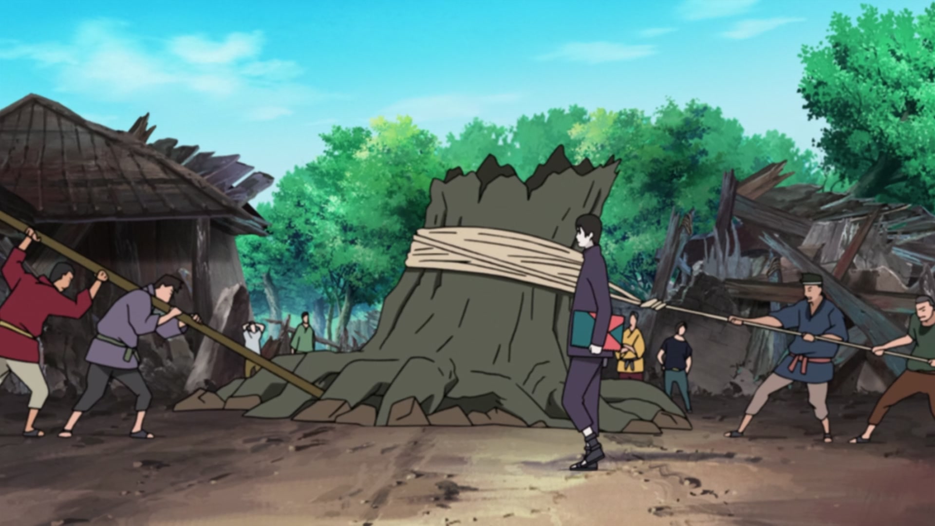 Naruto: Shippuden Ep 238: Sai's Day Off @ 00:04:25