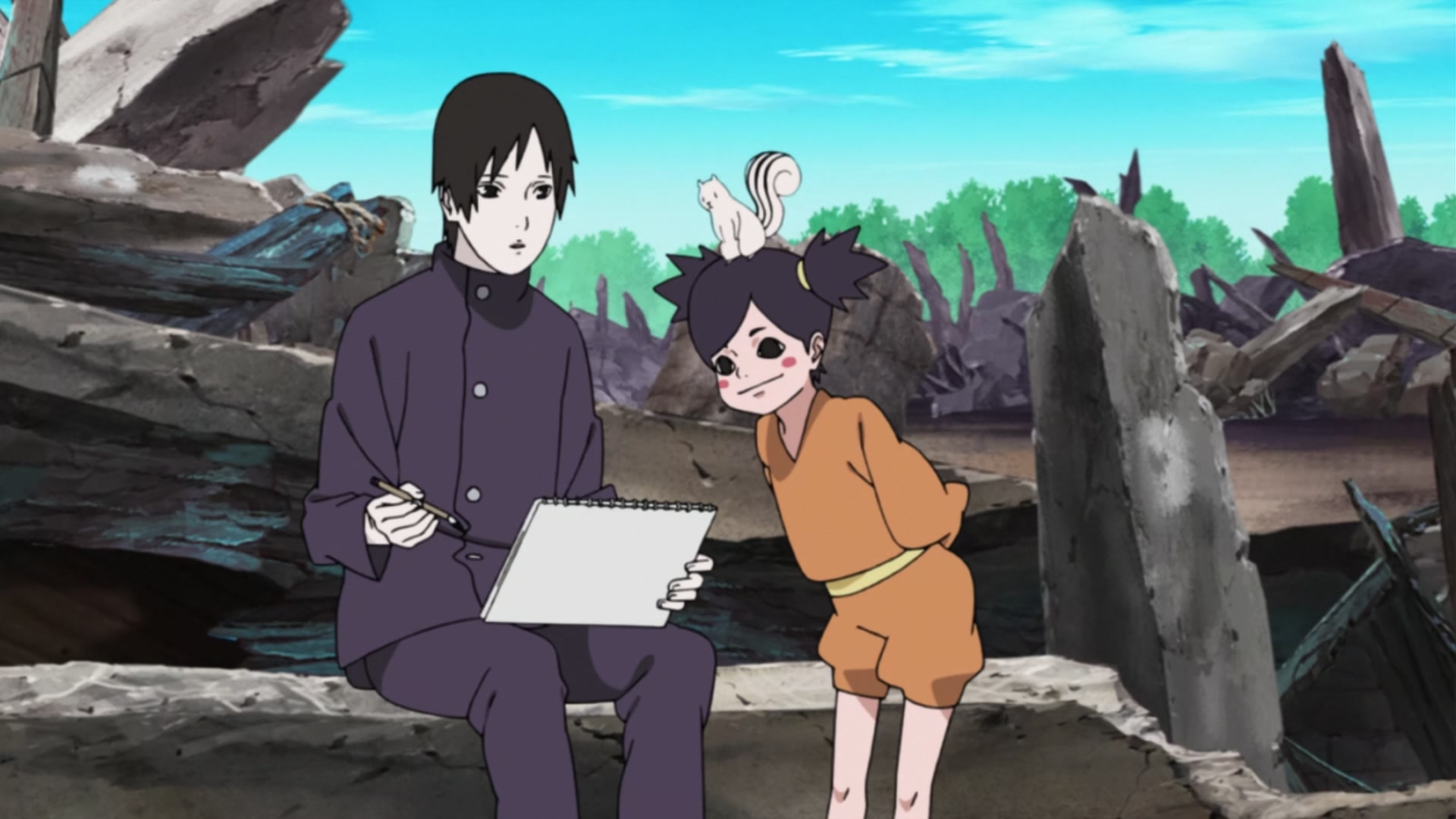 Naruto: Shippuden Ep 238: Sai's Day Off @ 00:07:16