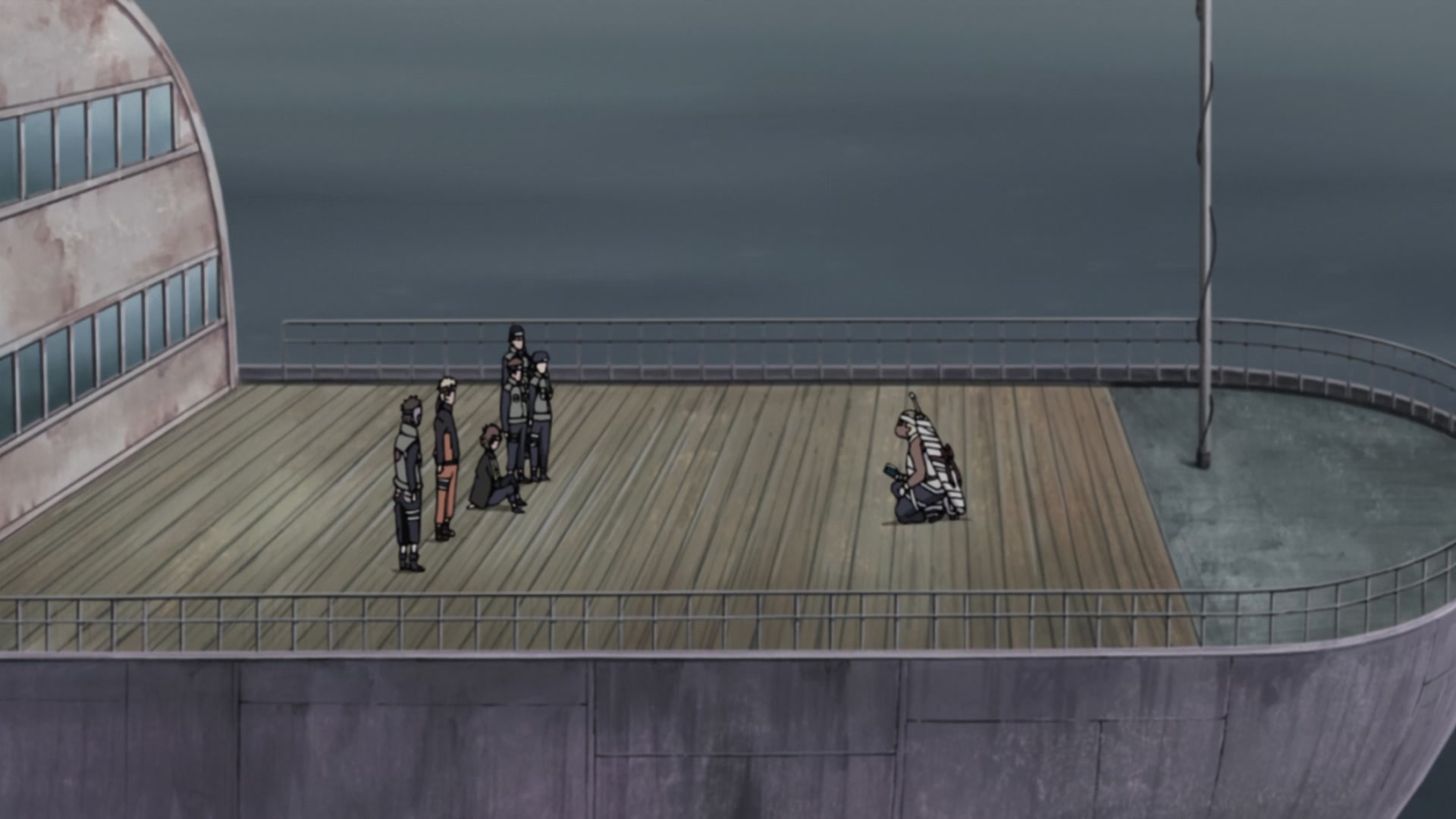Naruto: Shippuden Ep 243: Land Ahoy! Is this the Paradise Island? @ 00:05:55
