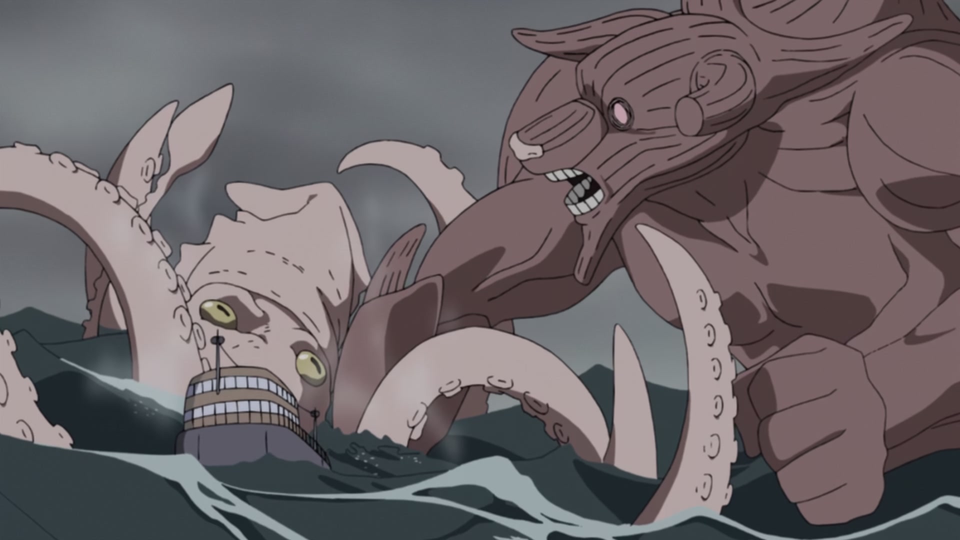 Naruto: Shippuden Ep 243: Land Ahoy! Is this the Paradise Island? @ 00:08:50