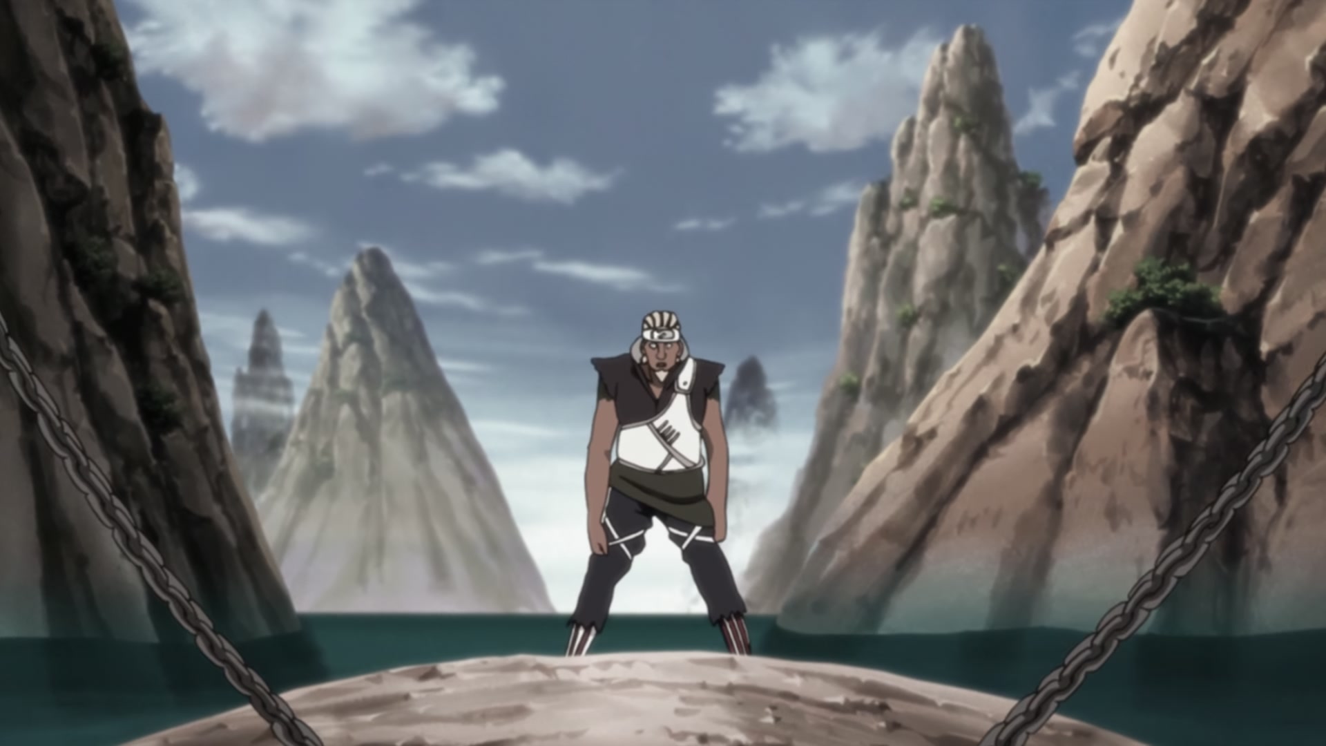 Naruto: Shippuden Ep 244: Killer Bee and Motoi @ 00:08:22