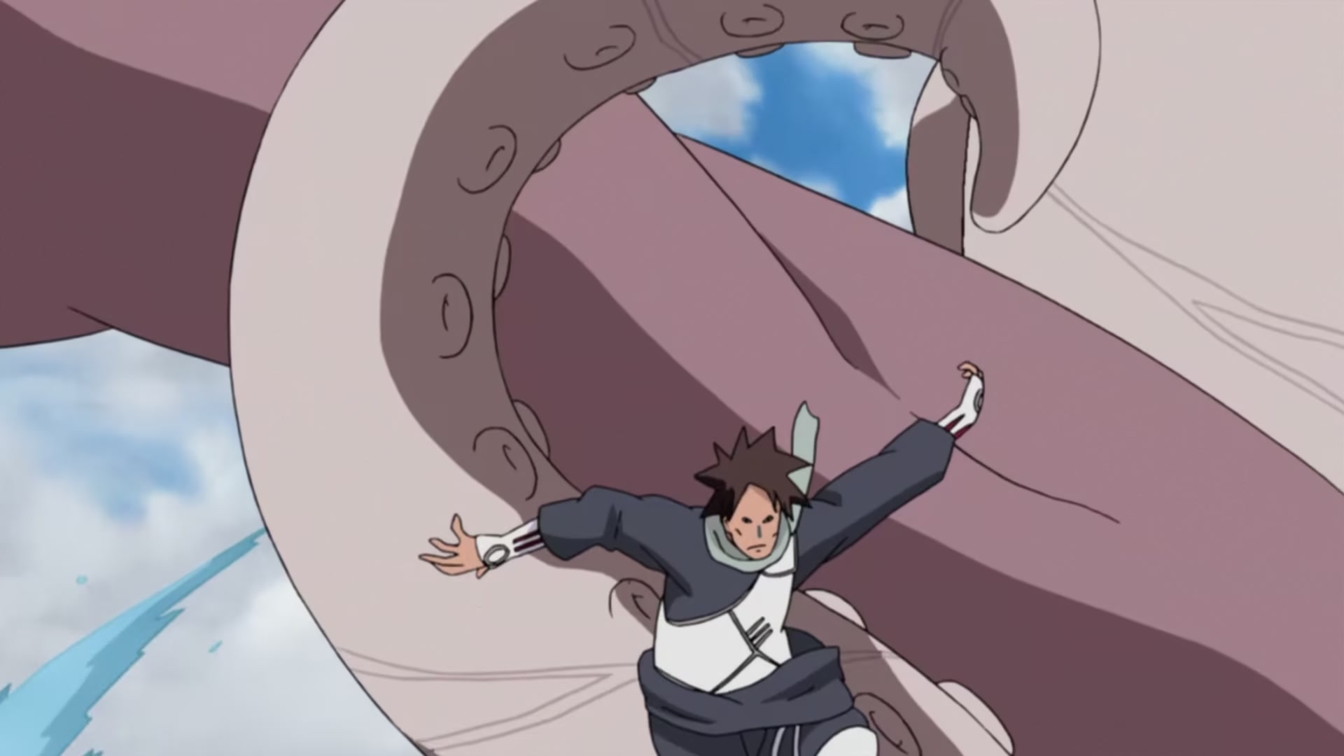 Naruto: Shippuden Ep 244: Killer Bee and Motoi @ 00:19:26
