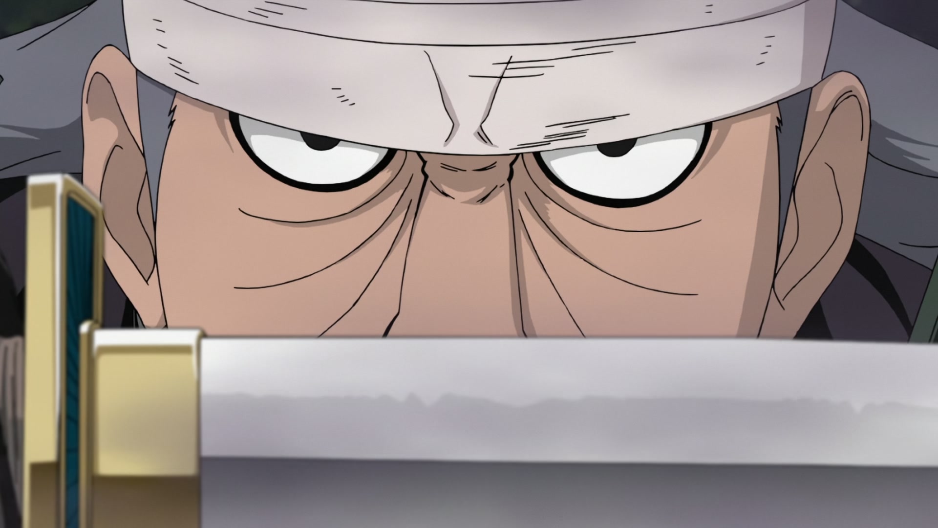 Naruto: Shippuden Ep 272: Mifune vs. Hanzo @ 00:04:57