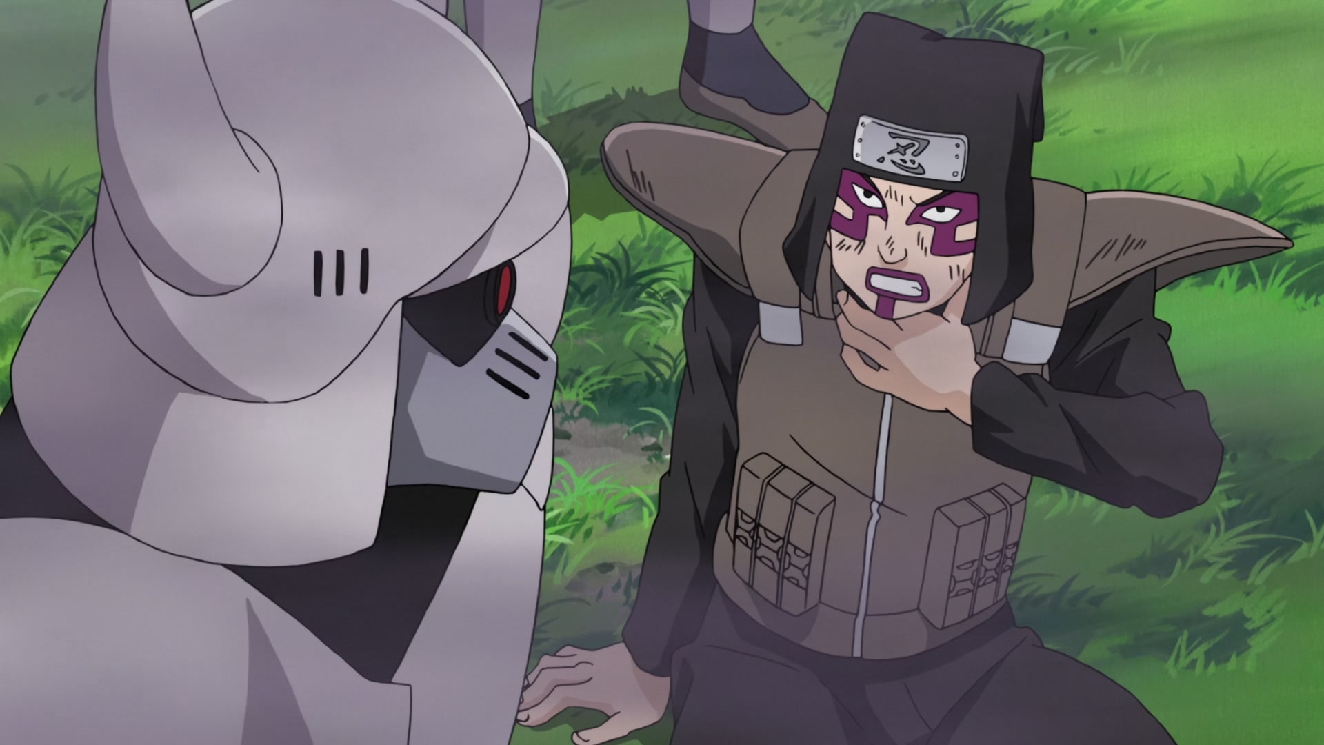 Naruto: Shippuden Ep 272: Mifune vs. Hanzo @ 00:05:12