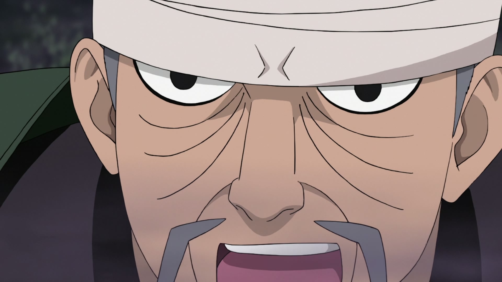 Naruto: Shippuden Ep 272: Mifune vs. Hanzo @ 00:05:49