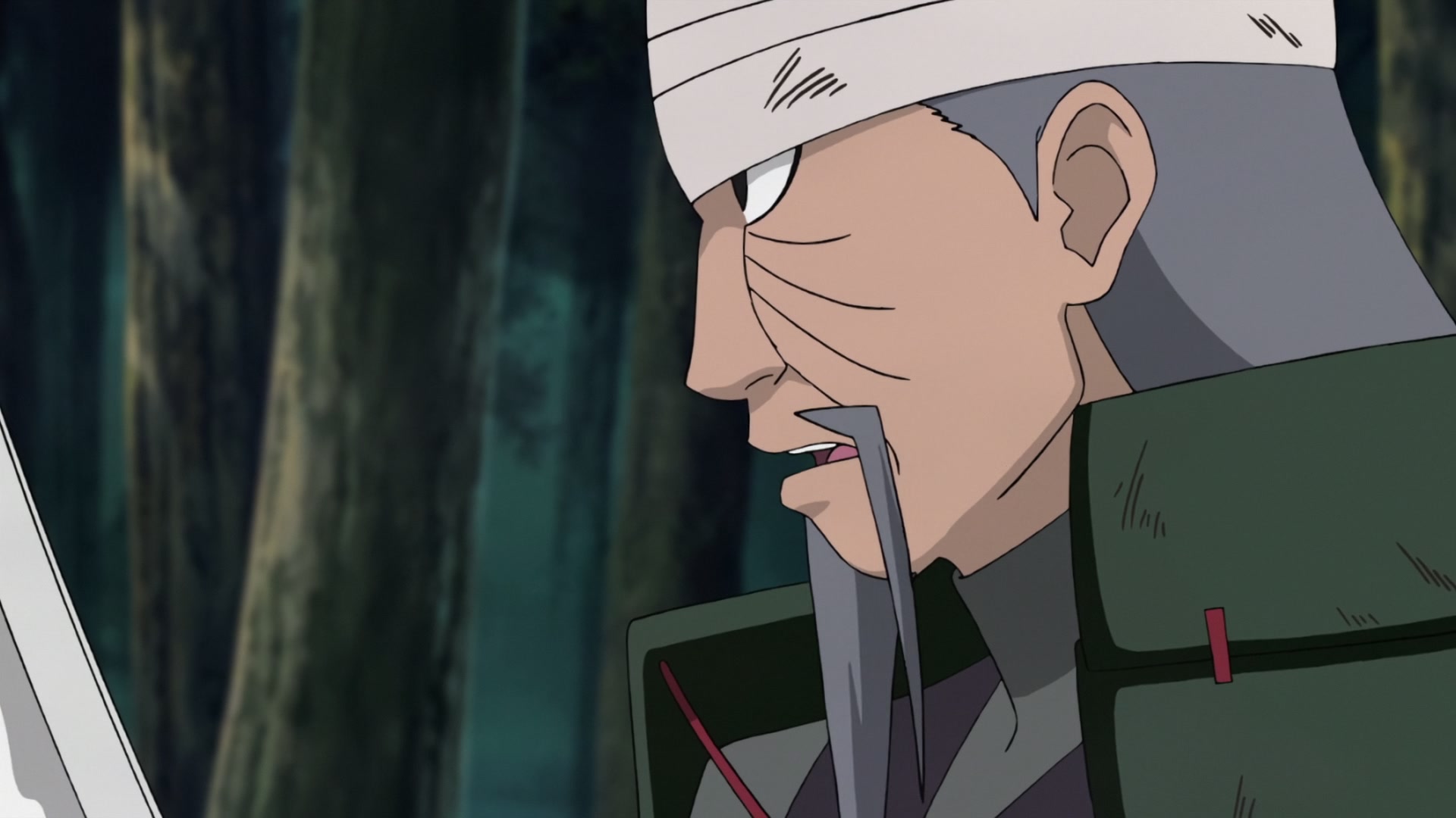 Naruto: Shippuden Ep 272: Mifune vs. Hanzo @ 00:06:04