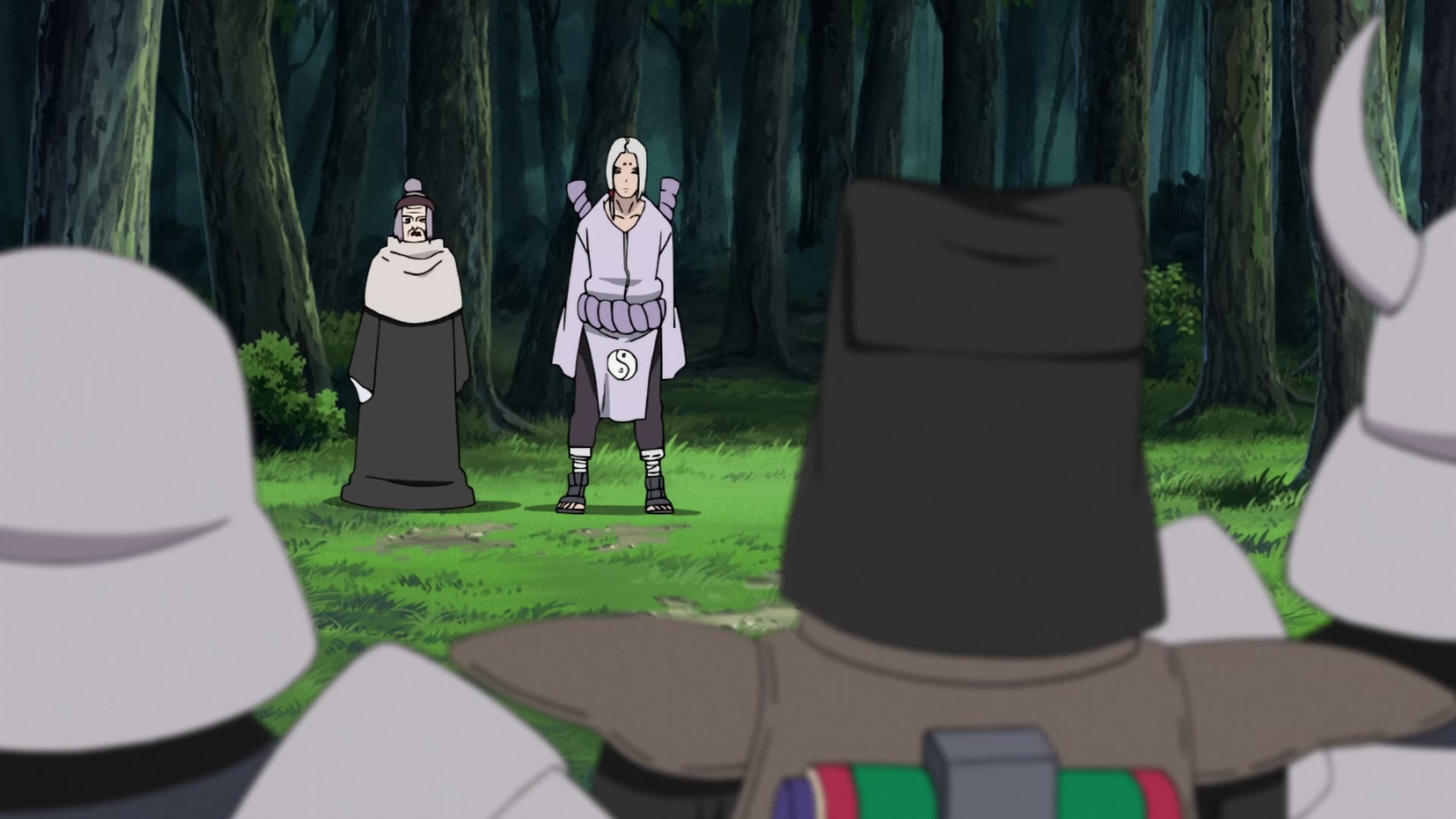 Naruto: Shippuden Ep 272: Mifune vs. Hanzo @ 00:06:22