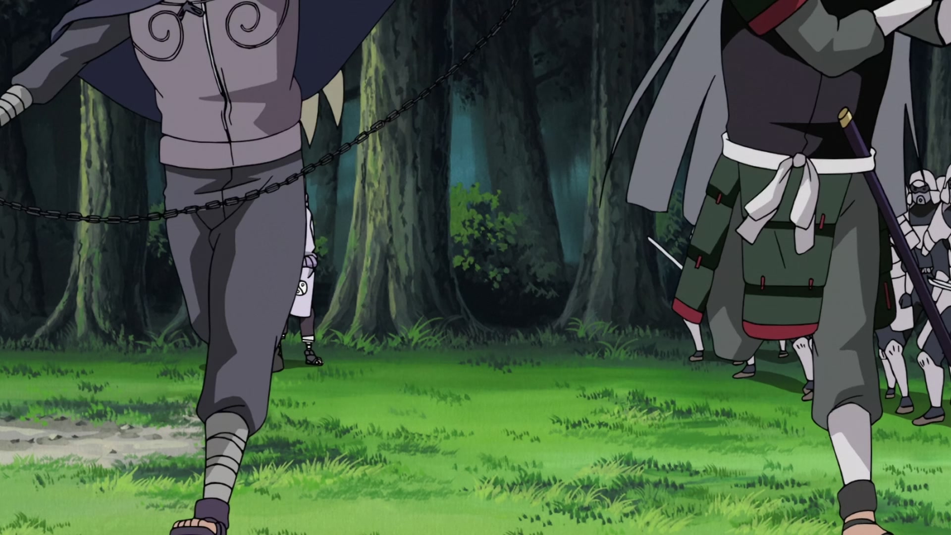 Naruto: Shippuden Ep 272: Mifune vs. Hanzo @ 00:07:24