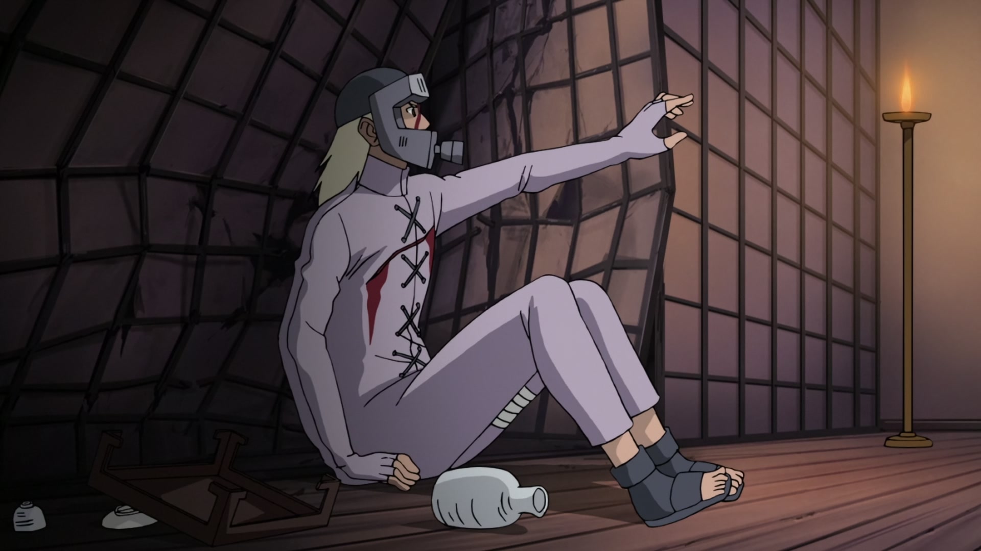 Naruto: Shippuden Ep 272: Mifune vs. Hanzo @ 00:11:44
