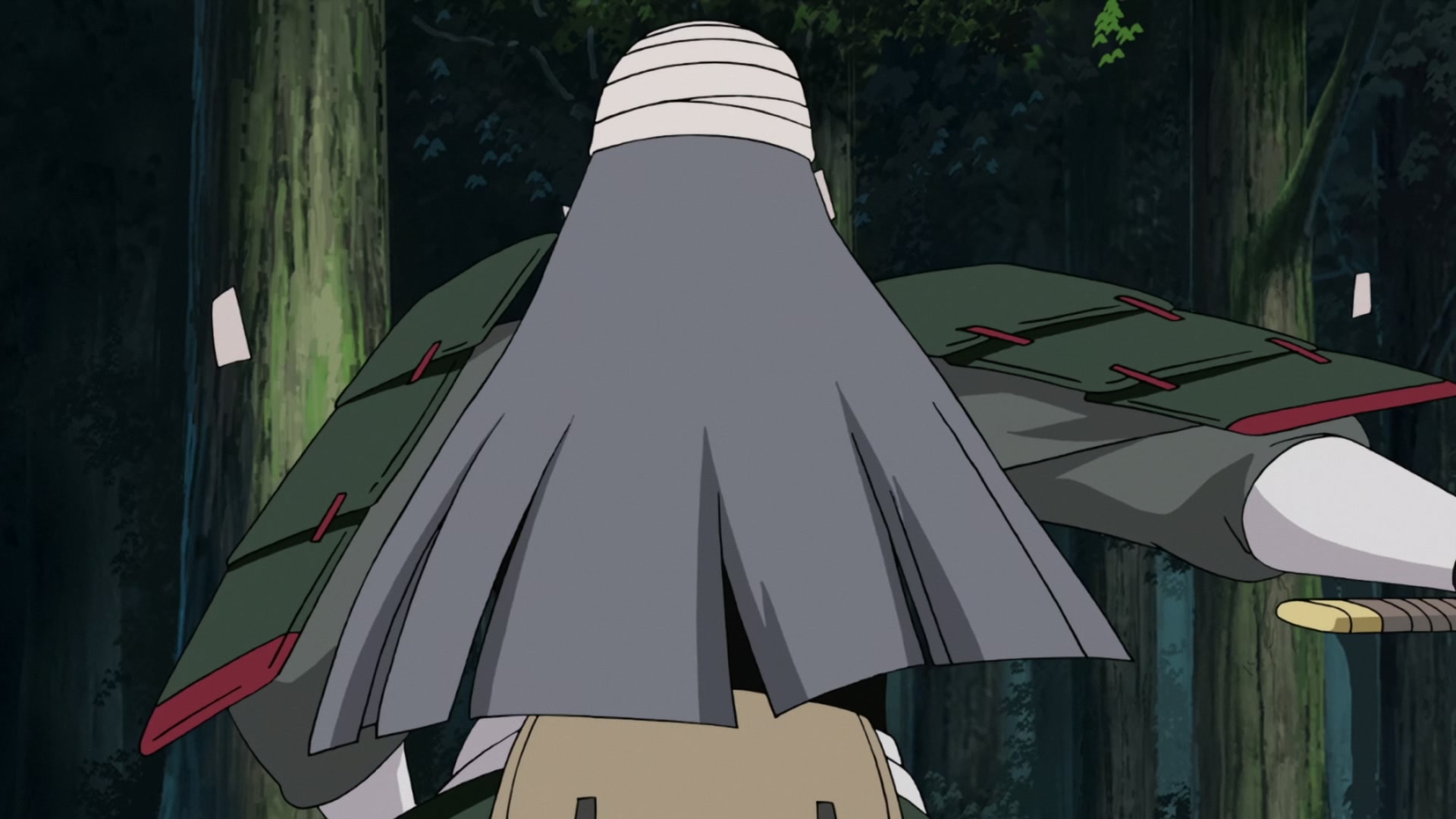 Naruto: Shippuden Ep 272: Mifune vs. Hanzo @ 00:13:23