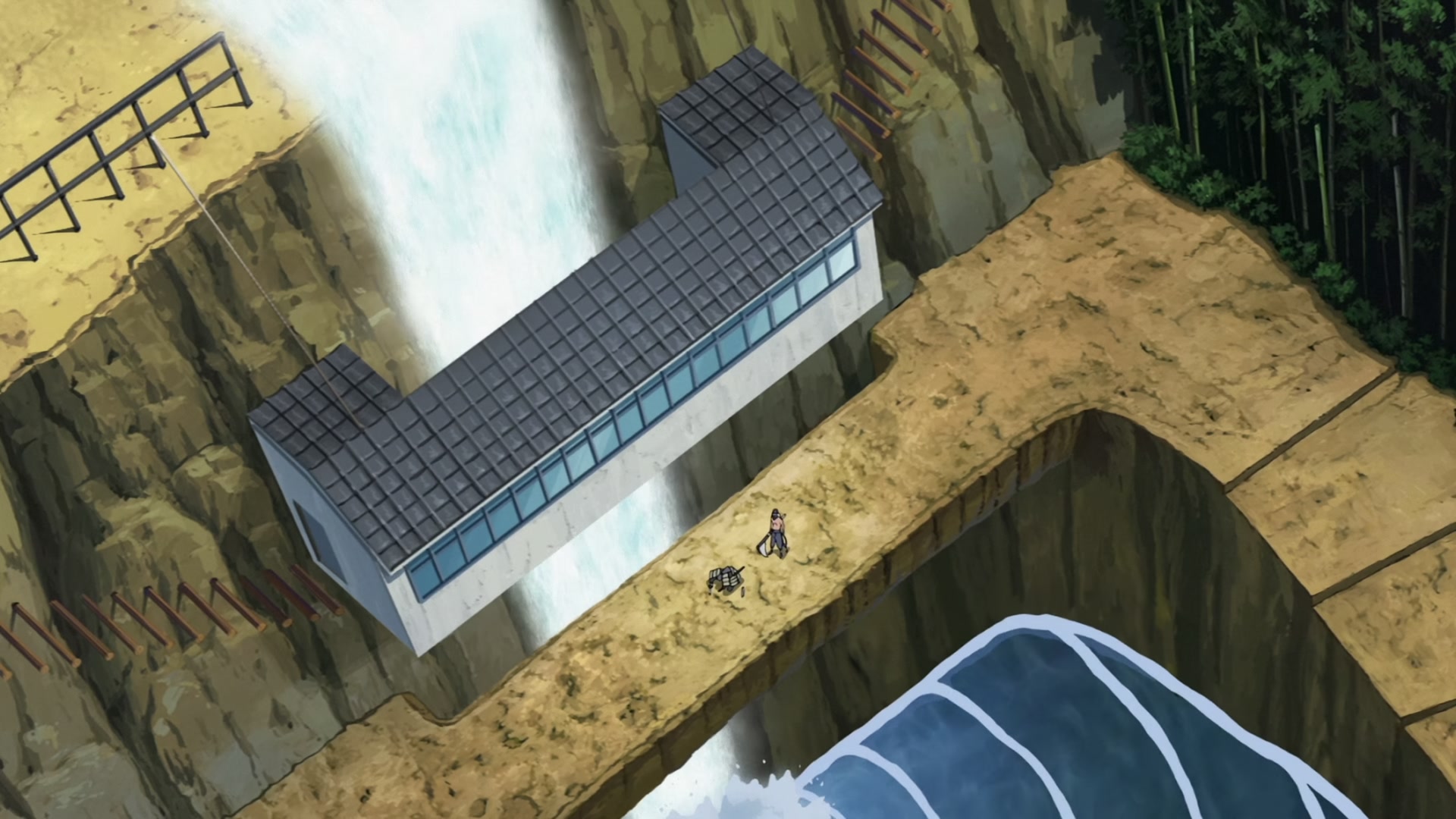 Naruto: Shippuden Ep 272: Mifune vs. Hanzo @ 00:14:15