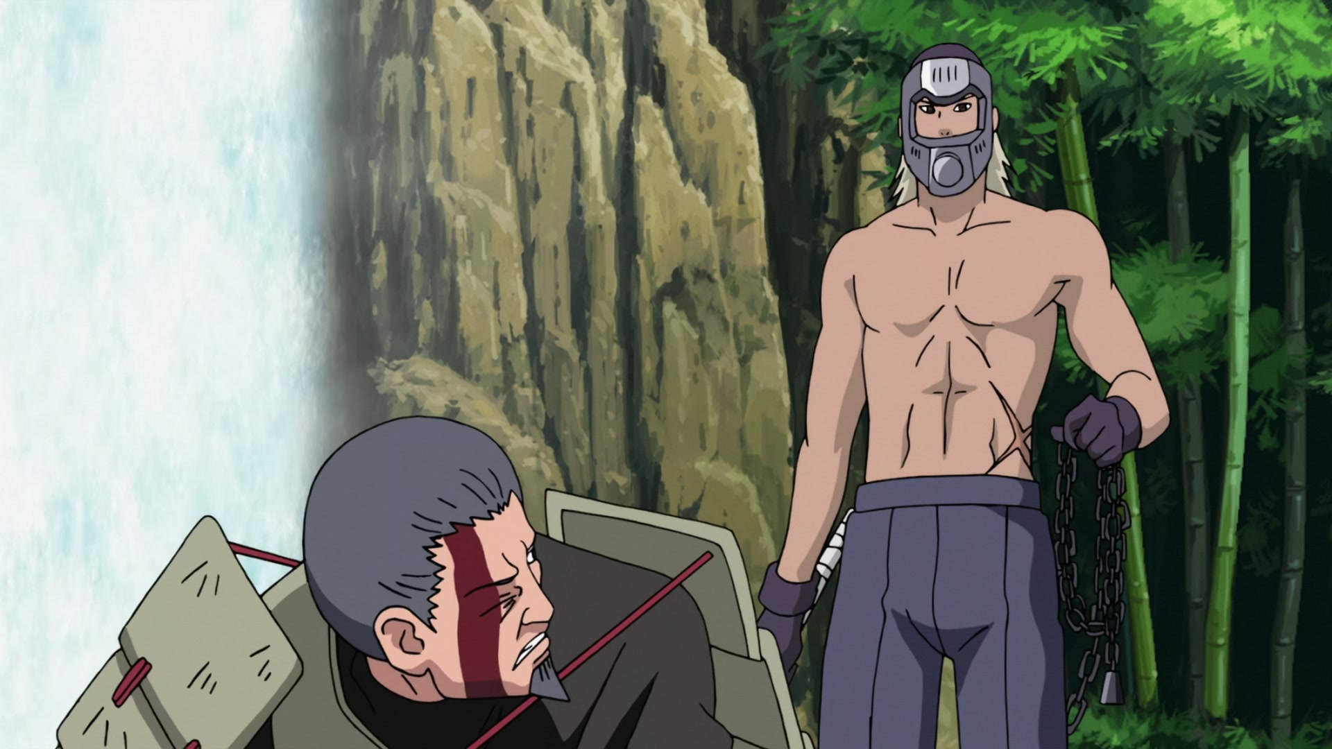Naruto: Shippuden Ep 272: Mifune vs. Hanzo @ 00:14:57