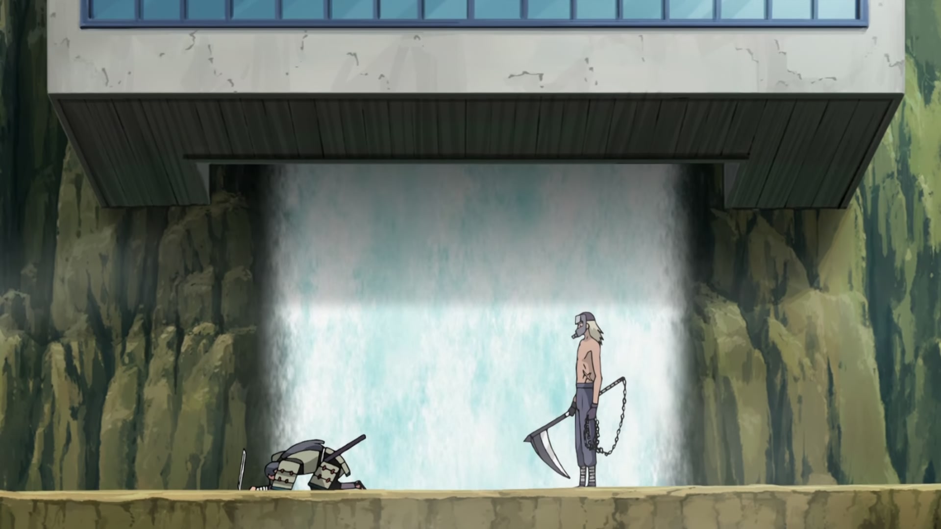 Naruto: Shippuden Ep 272: Mifune vs. Hanzo @ 00:16:08