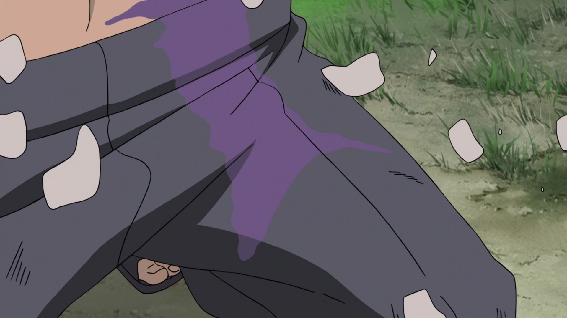 Naruto: Shippuden Ep 272: Mifune vs. Hanzo @ 00:19:22