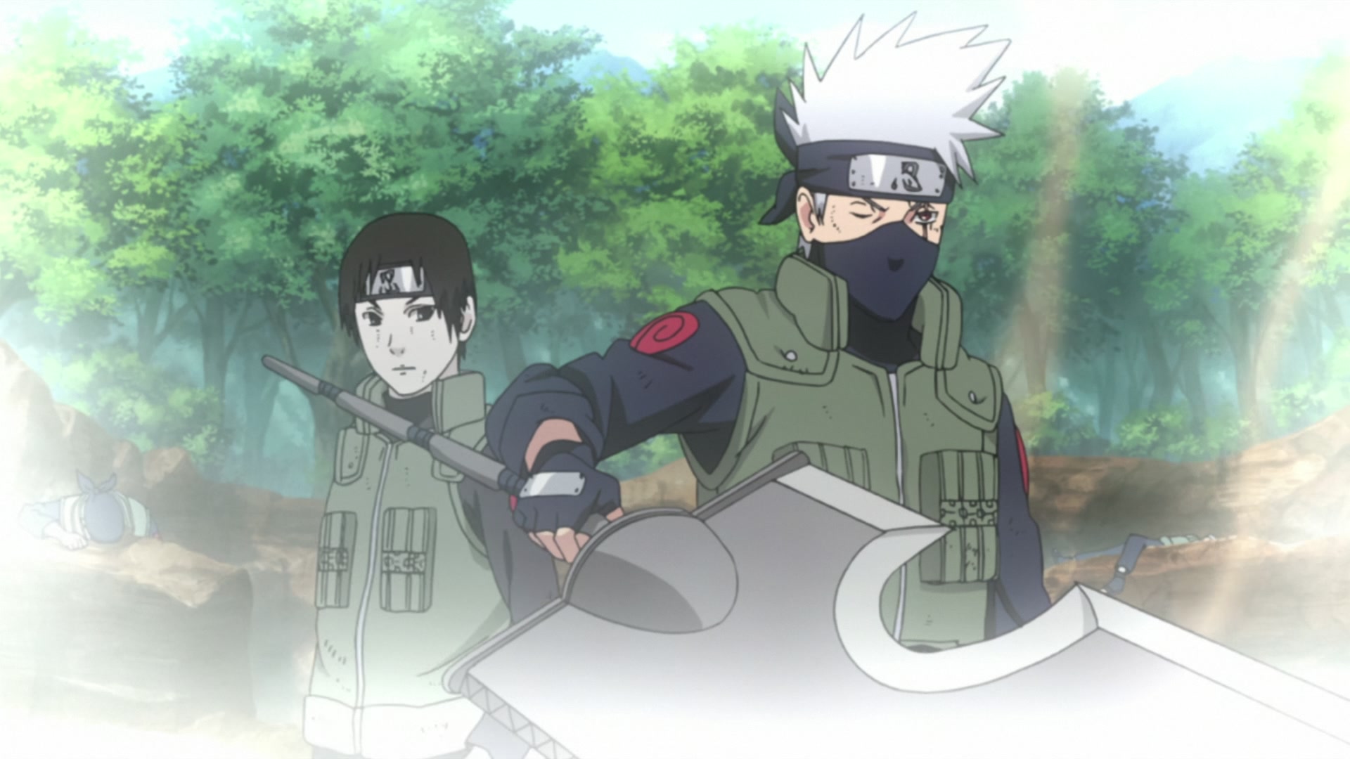 Naruto: Shippuden Ep 284: The Helmet Splitter: Jinin Akebino! @ 00:01:39