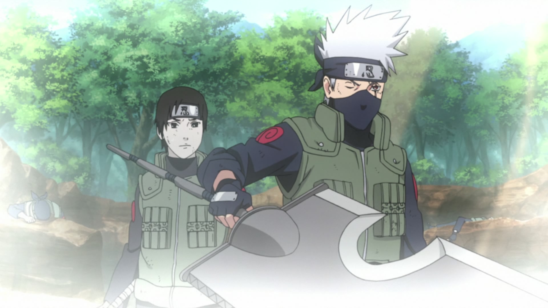 Naruto: Shippuden Ep 284: The Helmet Splitter: Jinin Akebino! @ 00:01:44