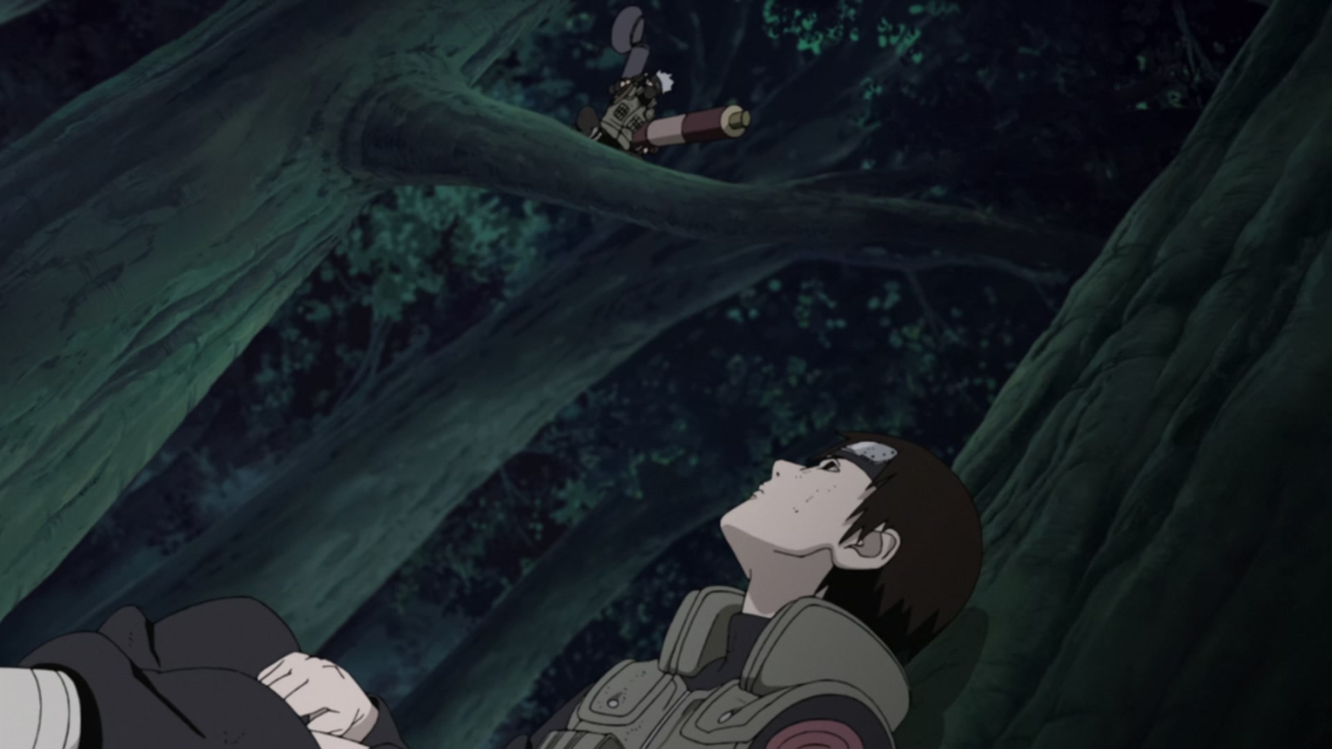 Naruto: Shippuden Ep 284: The Helmet Splitter: Jinin Akebino! @ 00:01:58
