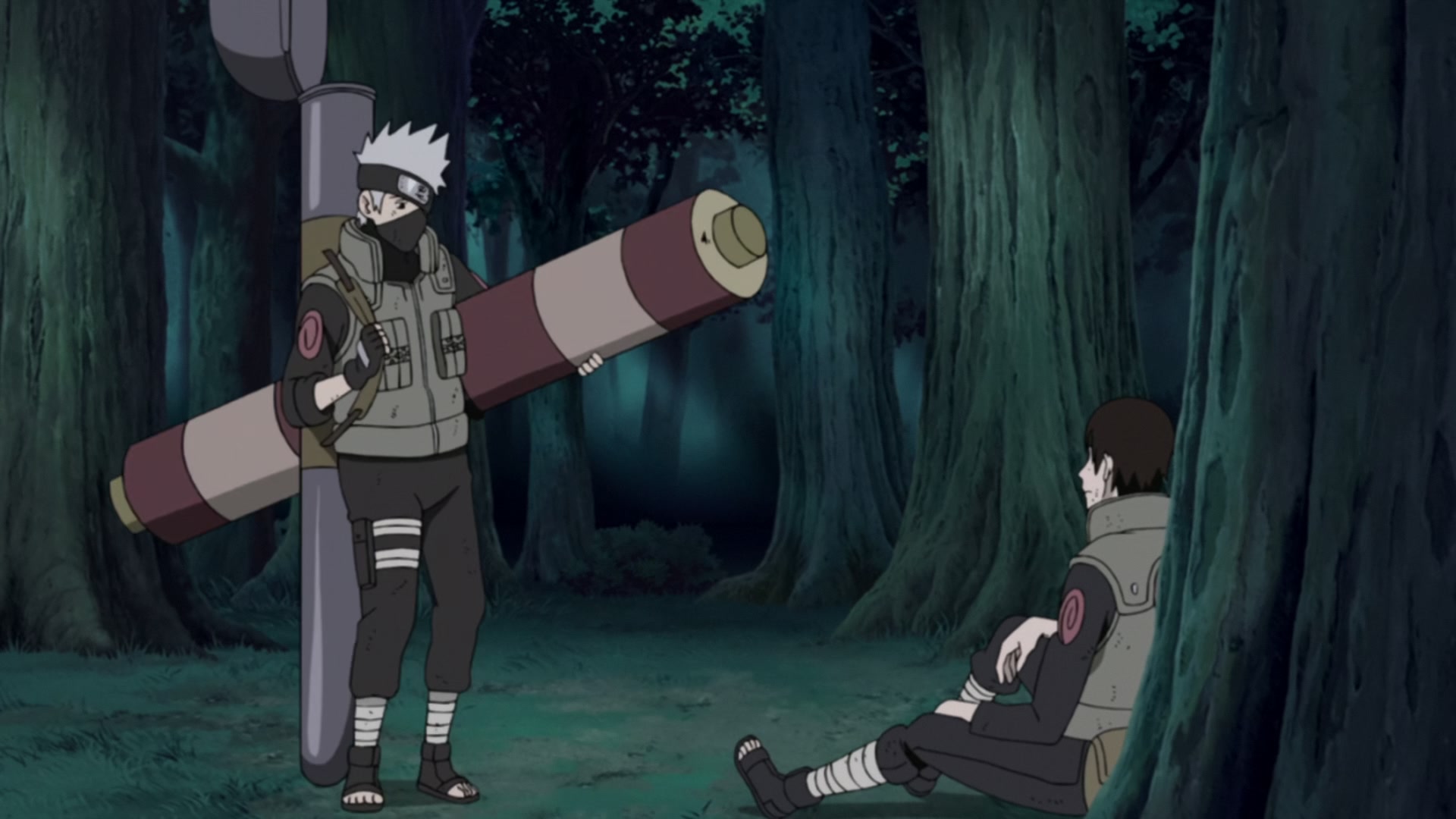 Naruto: Shippuden Ep 284: The Helmet Splitter: Jinin Akebino! @ 00:02:03