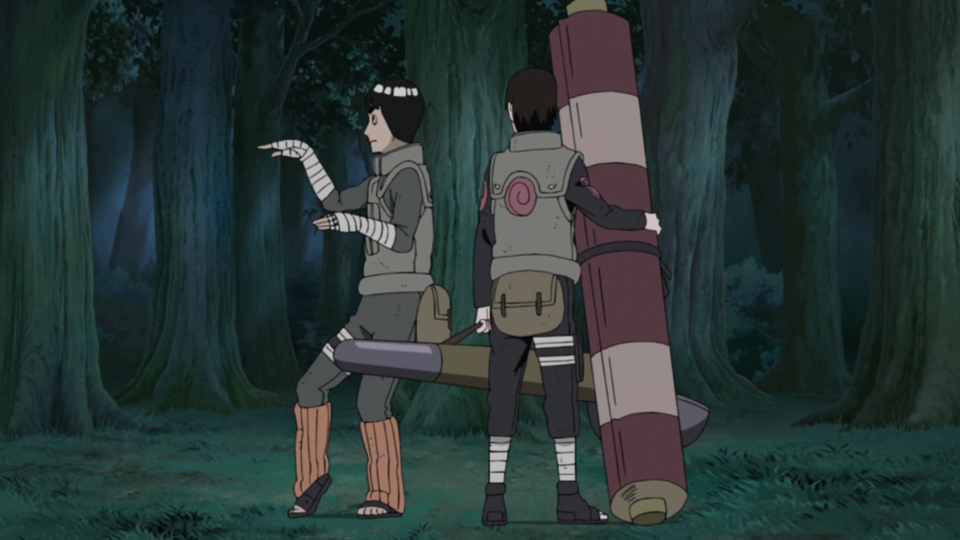 Naruto: Shippuden Ep 284: The Helmet Splitter: Jinin Akebino! @ 00:02:59