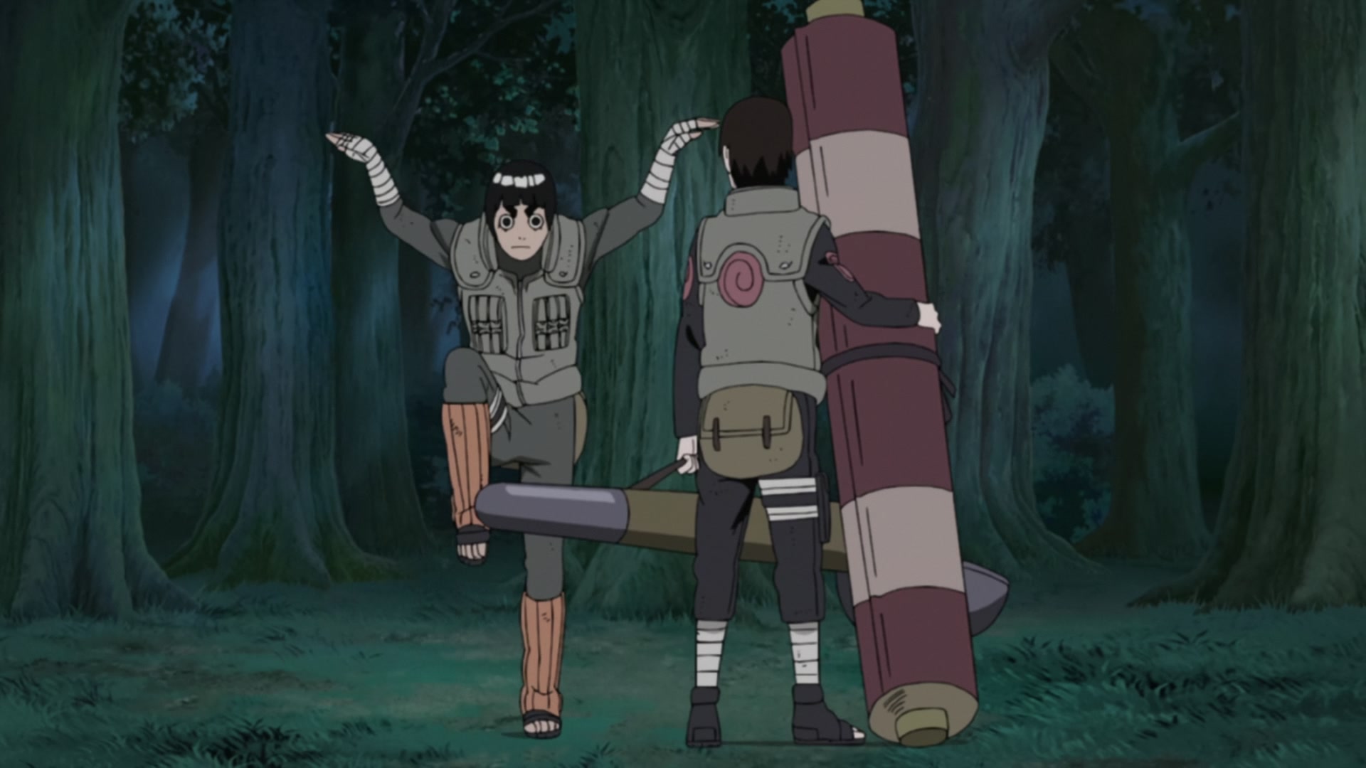 Naruto: Shippuden Ep 284: The Helmet Splitter: Jinin Akebino! @ 00:03:04