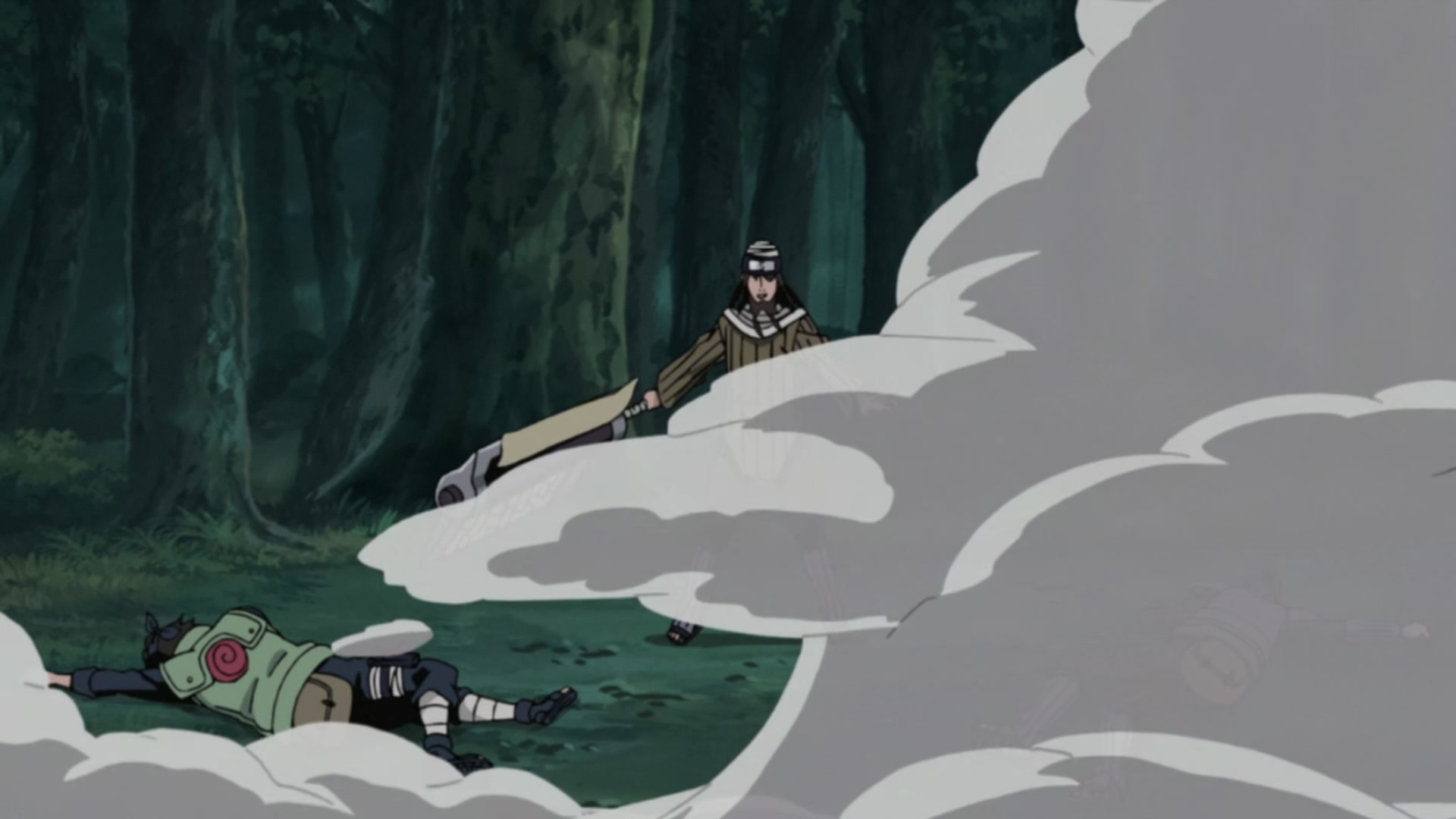 Naruto: Shippuden Ep 284: The Helmet Splitter: Jinin Akebino! @ 00:08:02
