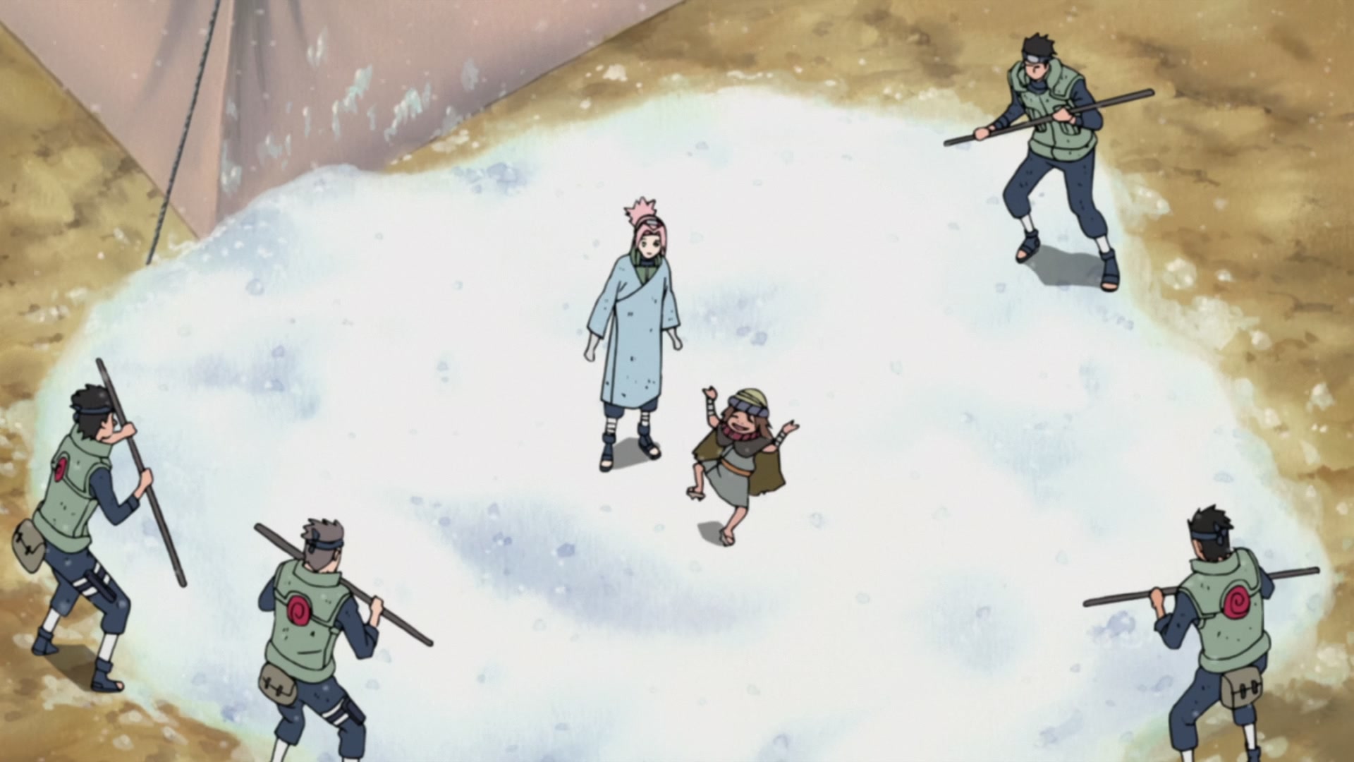 Naruto: Shippuden Ep 313: Rain Followed by Snow, with Some Lightning @ 00:17:01