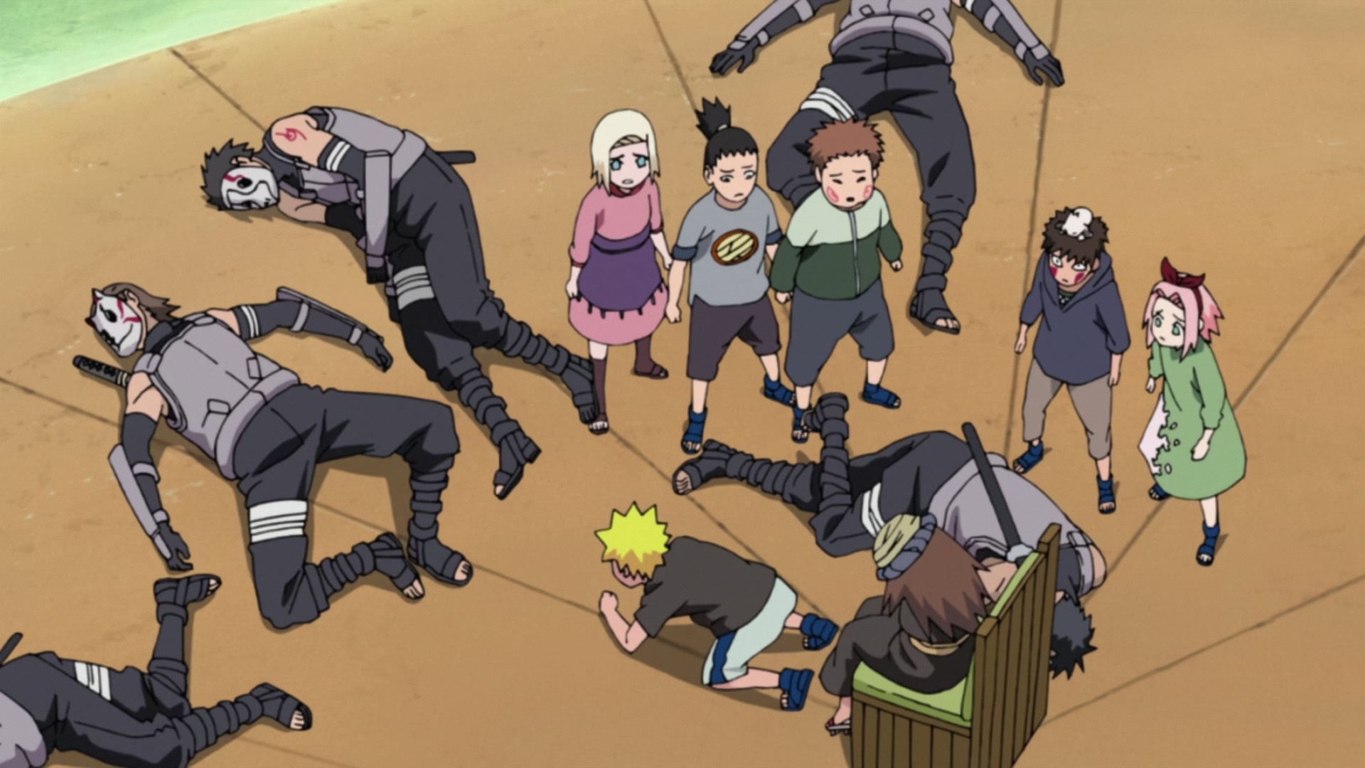 Naruto: Shippuden Ep 315: Lingering Snow @ 00:10:38