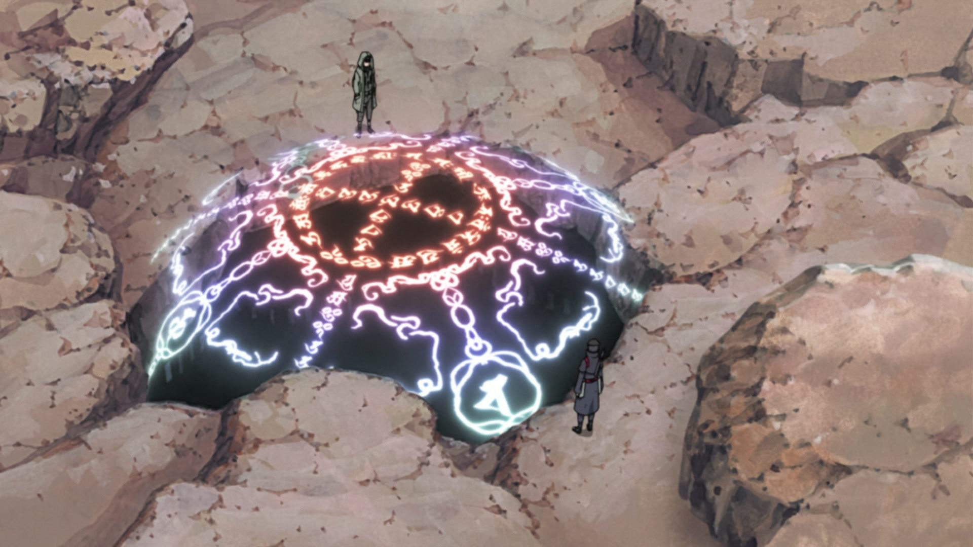 Naruto: Shippuden Ep 317: Shino vs. Torune! @ 00:10:42