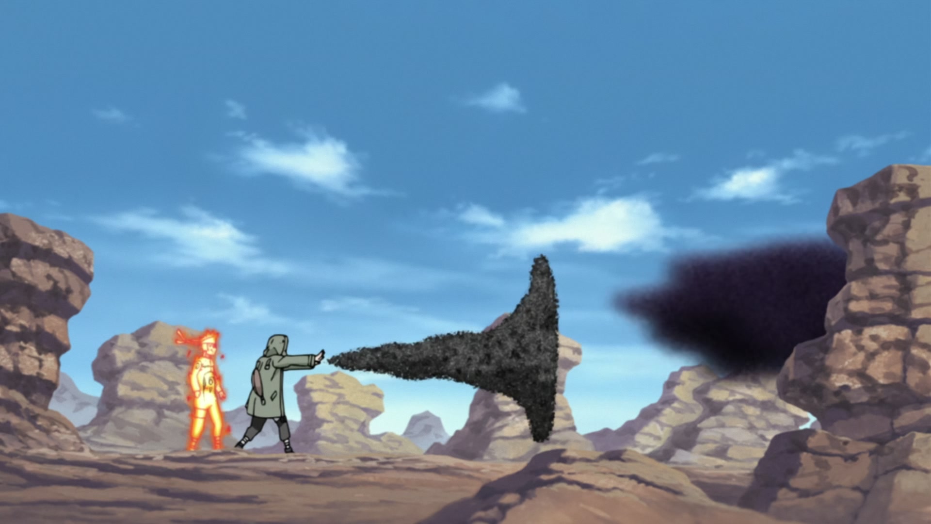 Naruto: Shippuden Ep 317: Shino vs. Torune! @ 00:16:08