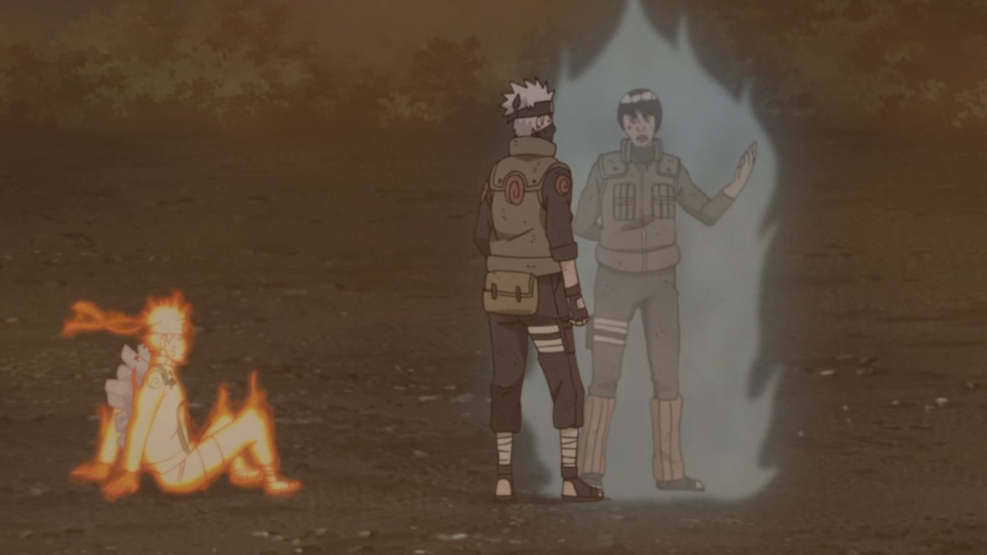 Naruto: Shippuden Ep 326: Four Tails, the King of Sage Monkeys @ 00:04:15