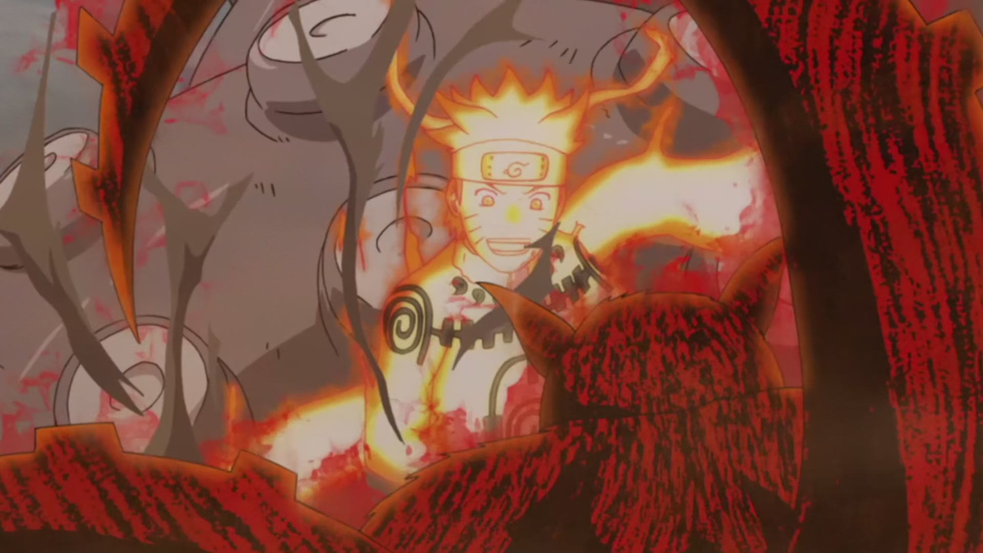 Naruto: Shippuden Ep 326: Four Tails, the King of Sage Monkeys @ 00:08:21