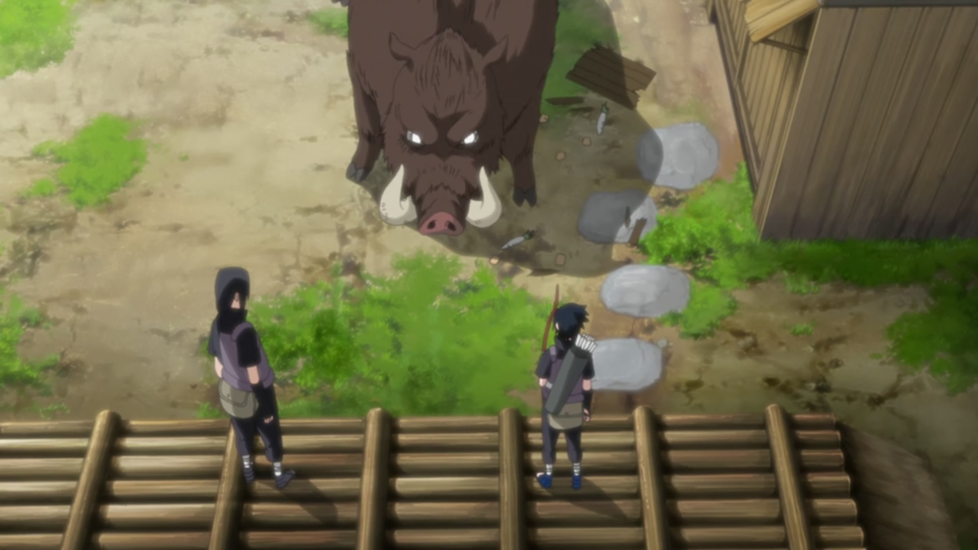 Naruto: Shippuden Ep 334: Sibling Tag Team @ 00:17:47