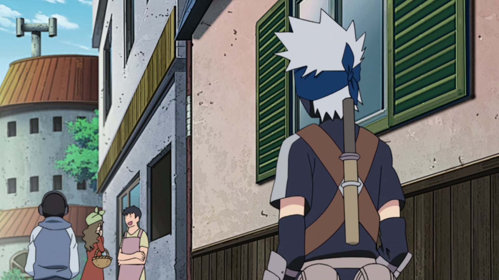 Naruto: Shippuden Ep 350: Minato's Death @ 00:04:34