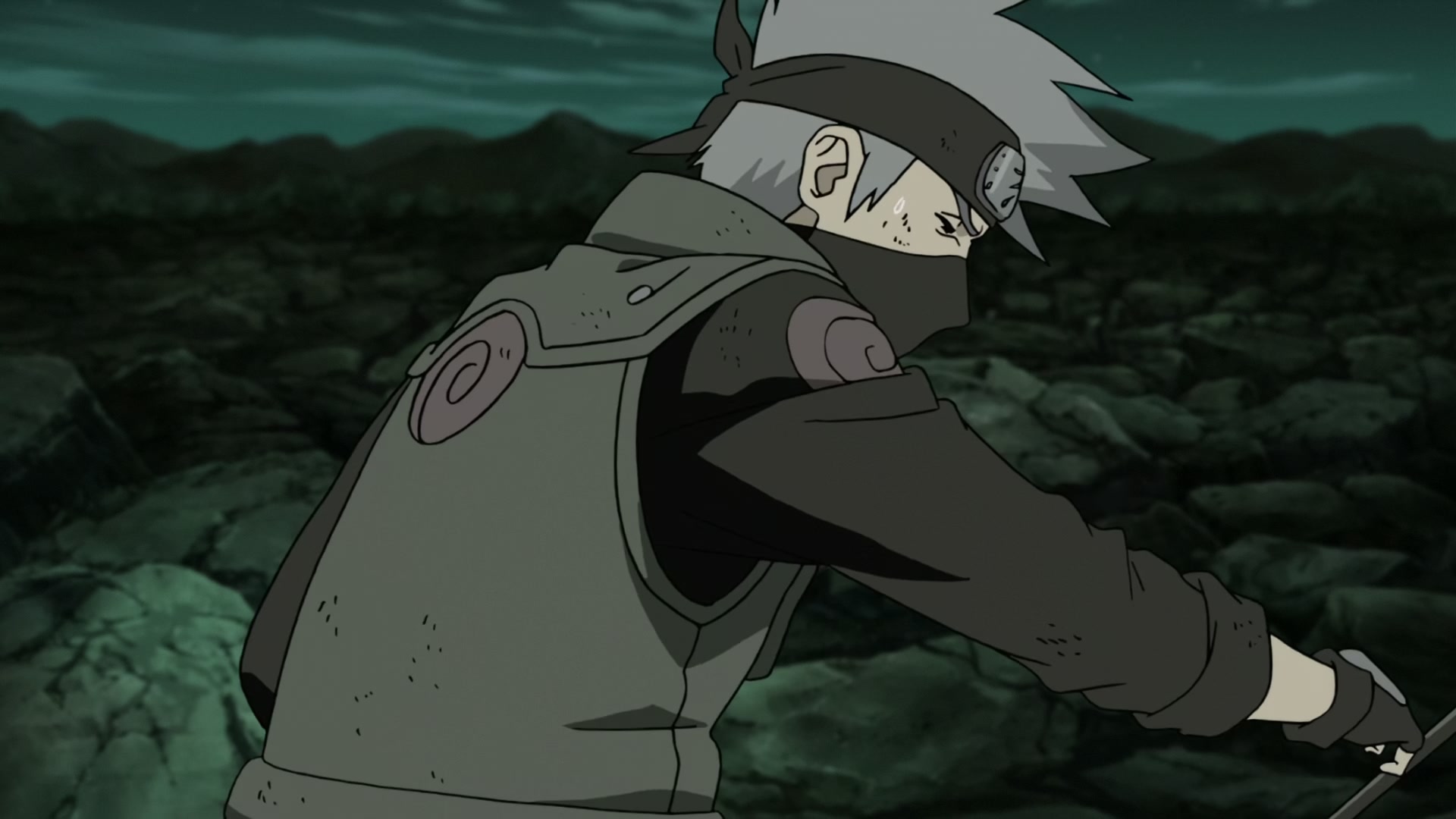 Naruto: Shippuden Ep 362: Kakashi's Resolve @ 00:07:01