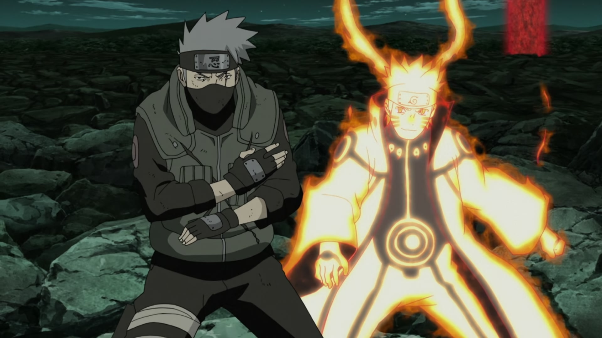 Naruto: Shippuden Ep 362: Kakashi's Resolve @ 00:13:33