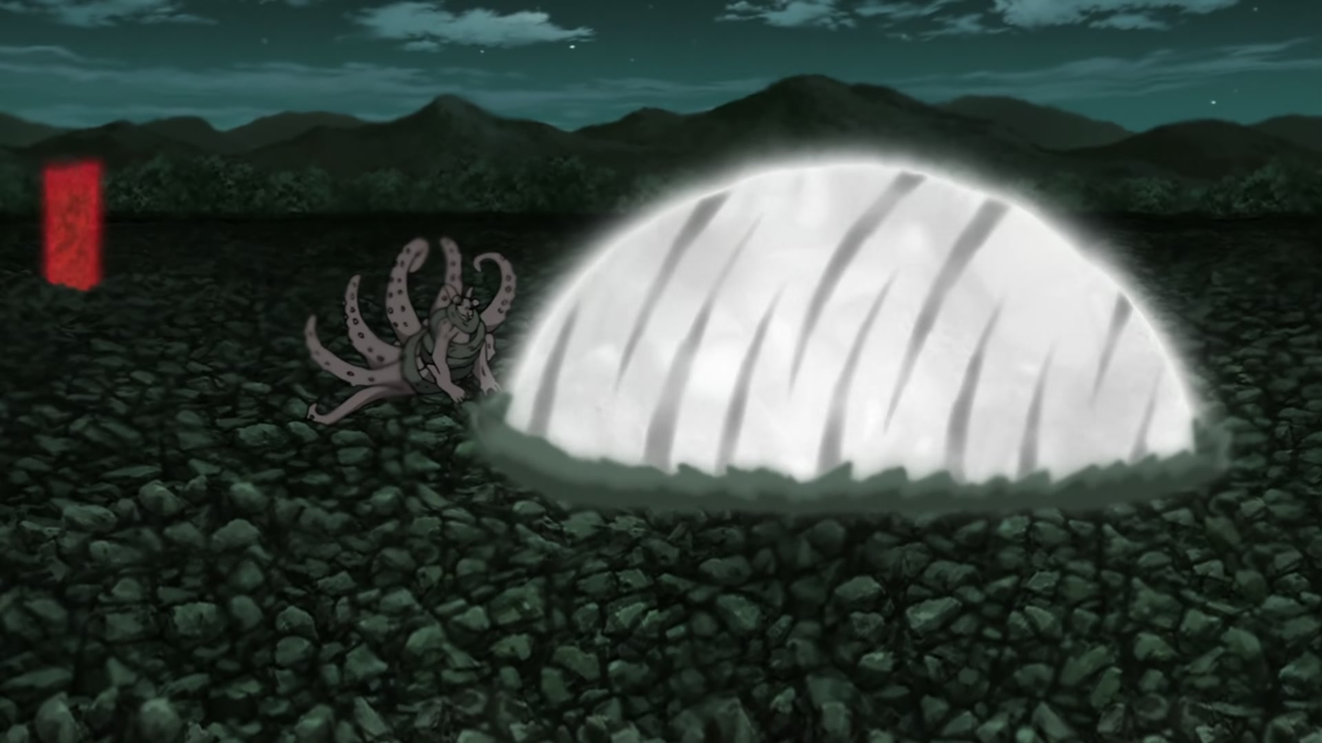 Naruto: Shippuden Ep 362: Kakashi's Resolve @ 00:13:38