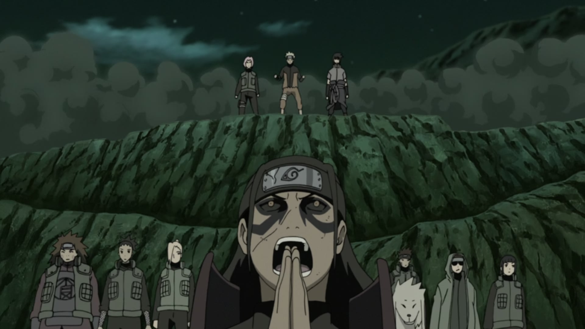 Naruto: Shippuden Ep 373: Team 7 Assemble! @ 00:05:54