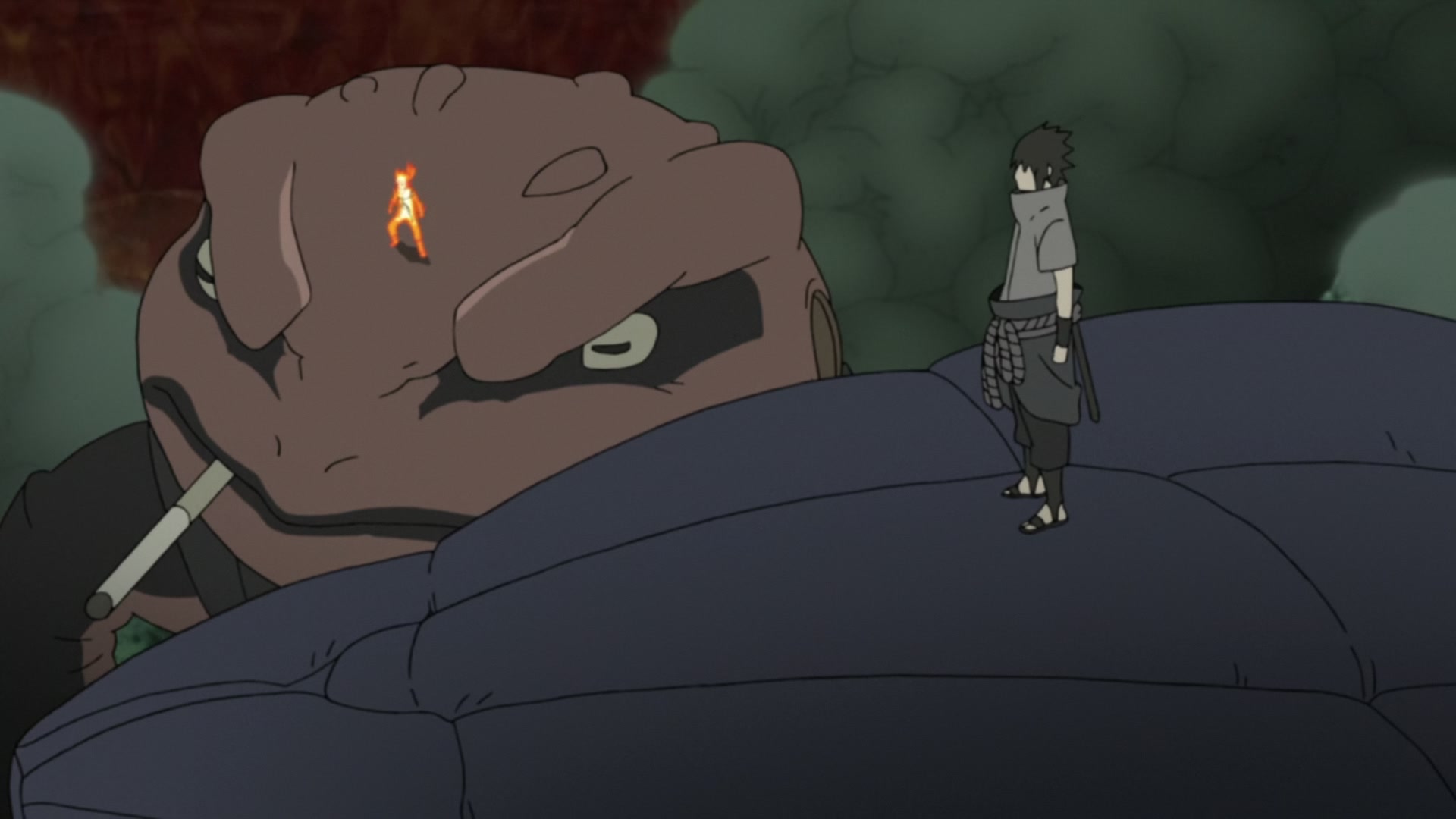 Naruto: Shippuden Ep 375: Kakashi vs. Obito @ 00:04:15