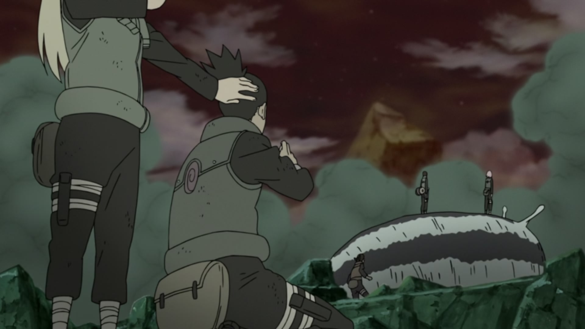 Naruto: Shippuden Ep 375: Kakashi vs. Obito @ 00:05:40