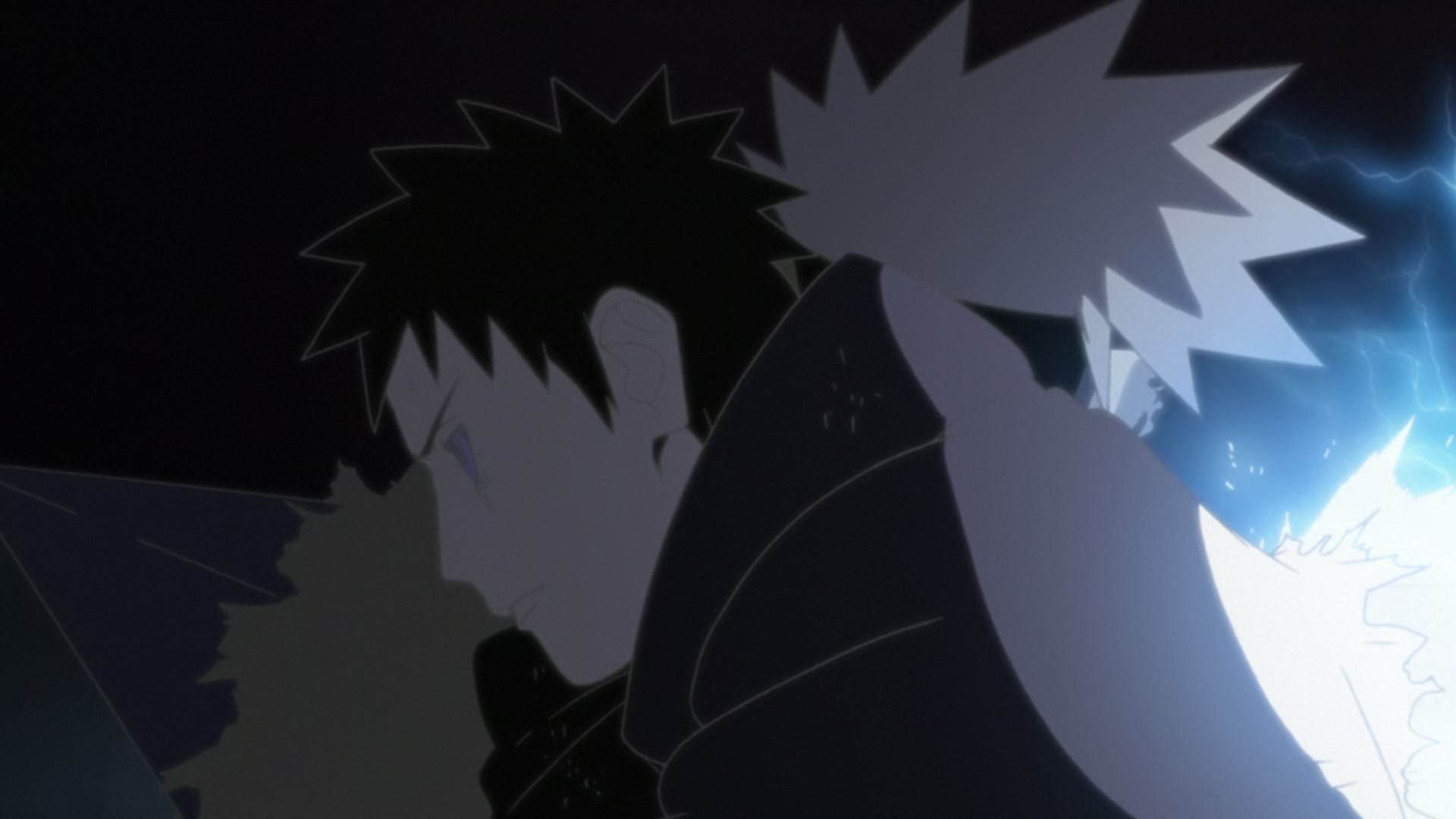Naruto: Shippuden Ep 375: Kakashi vs. Obito @ 00:06:13