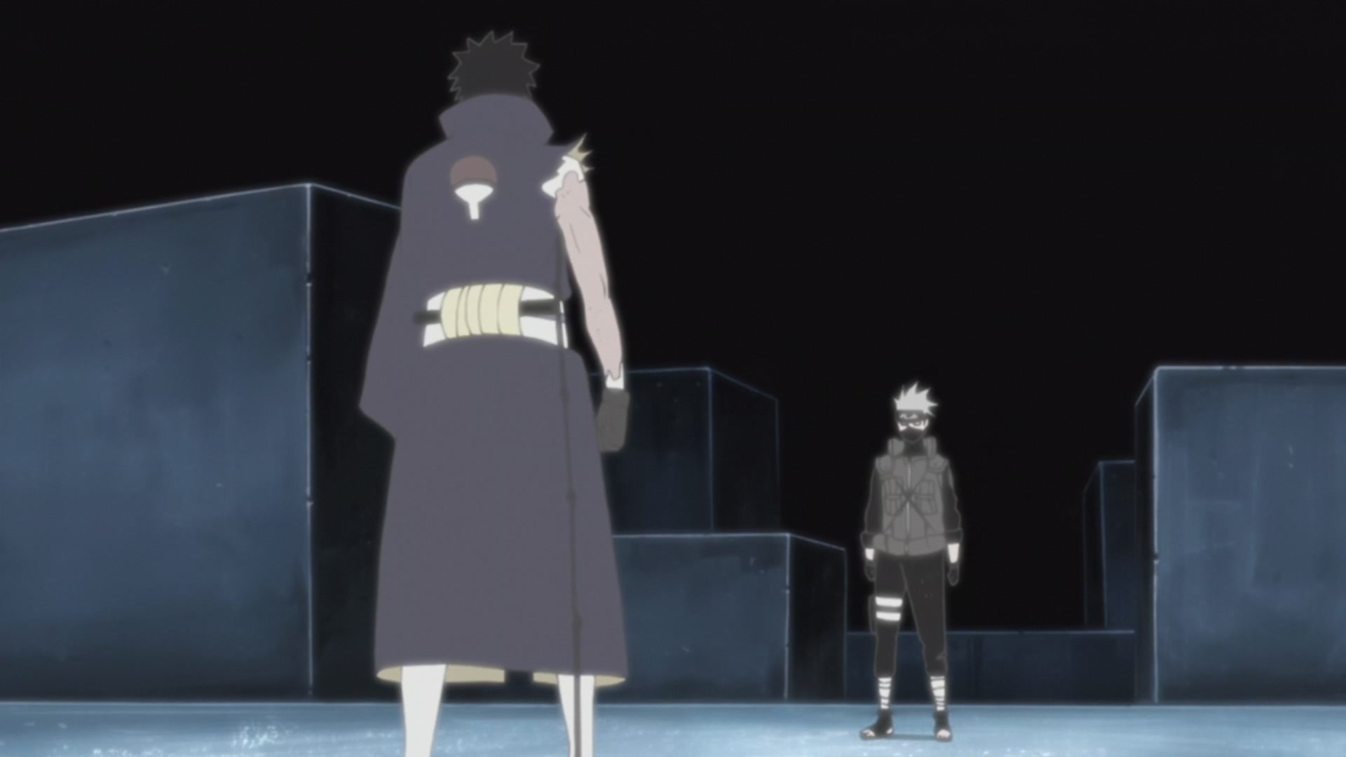 Naruto: Shippuden Ep 375: Kakashi vs. Obito @ 00:06:27