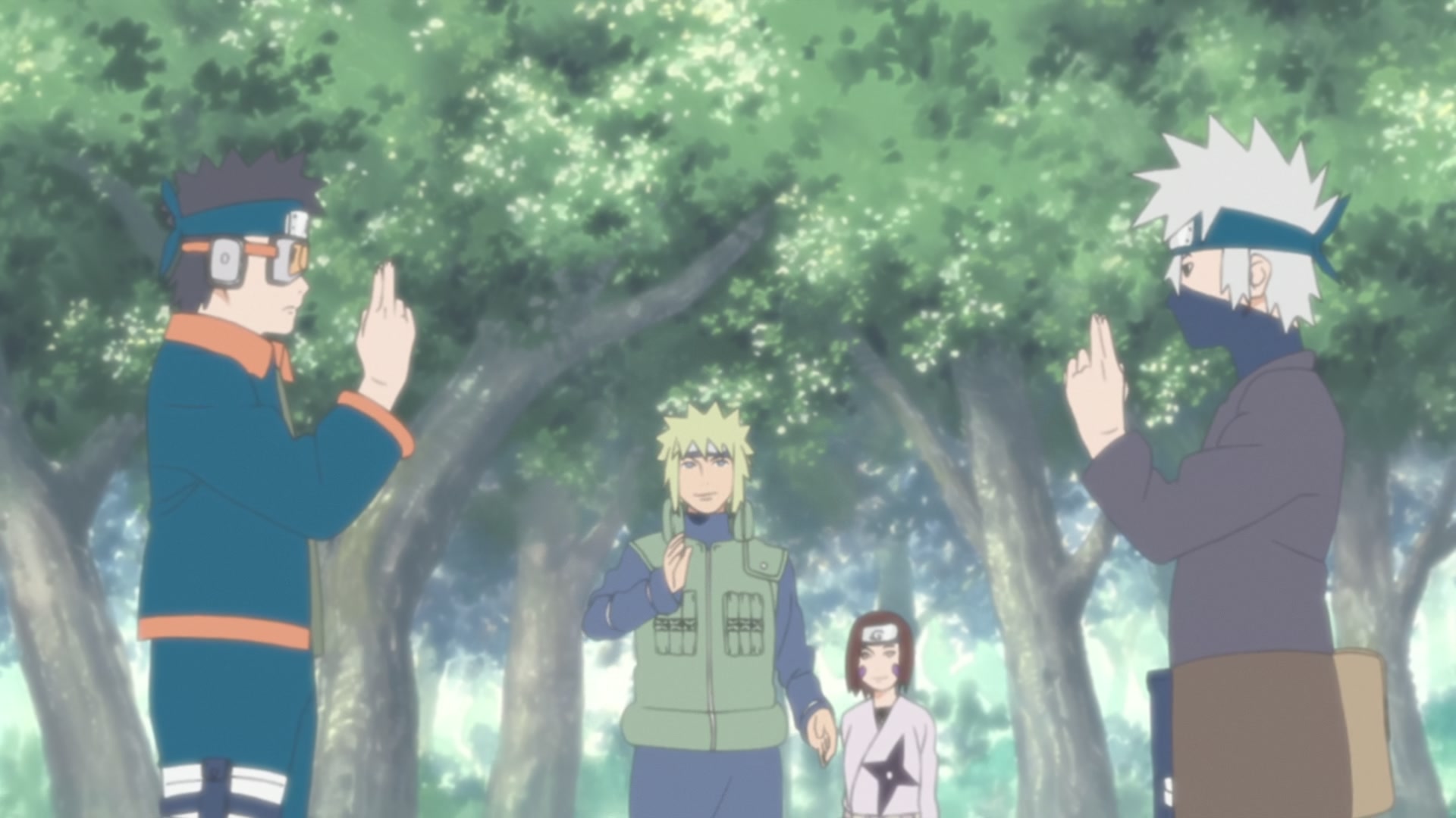 Naruto: Shippuden Ep 375: Kakashi vs. Obito @ 00:06:56