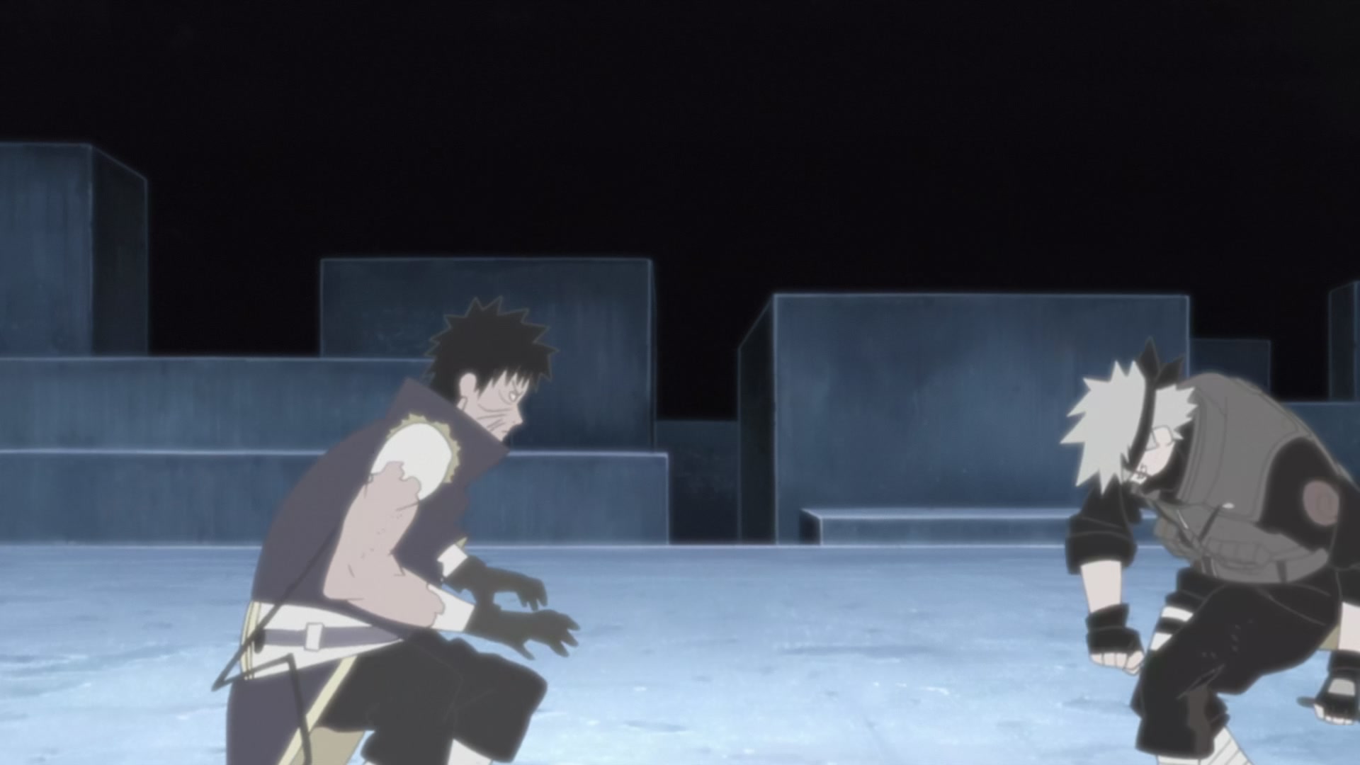 Naruto: Shippuden Ep 375: Kakashi vs. Obito @ 00:08:40